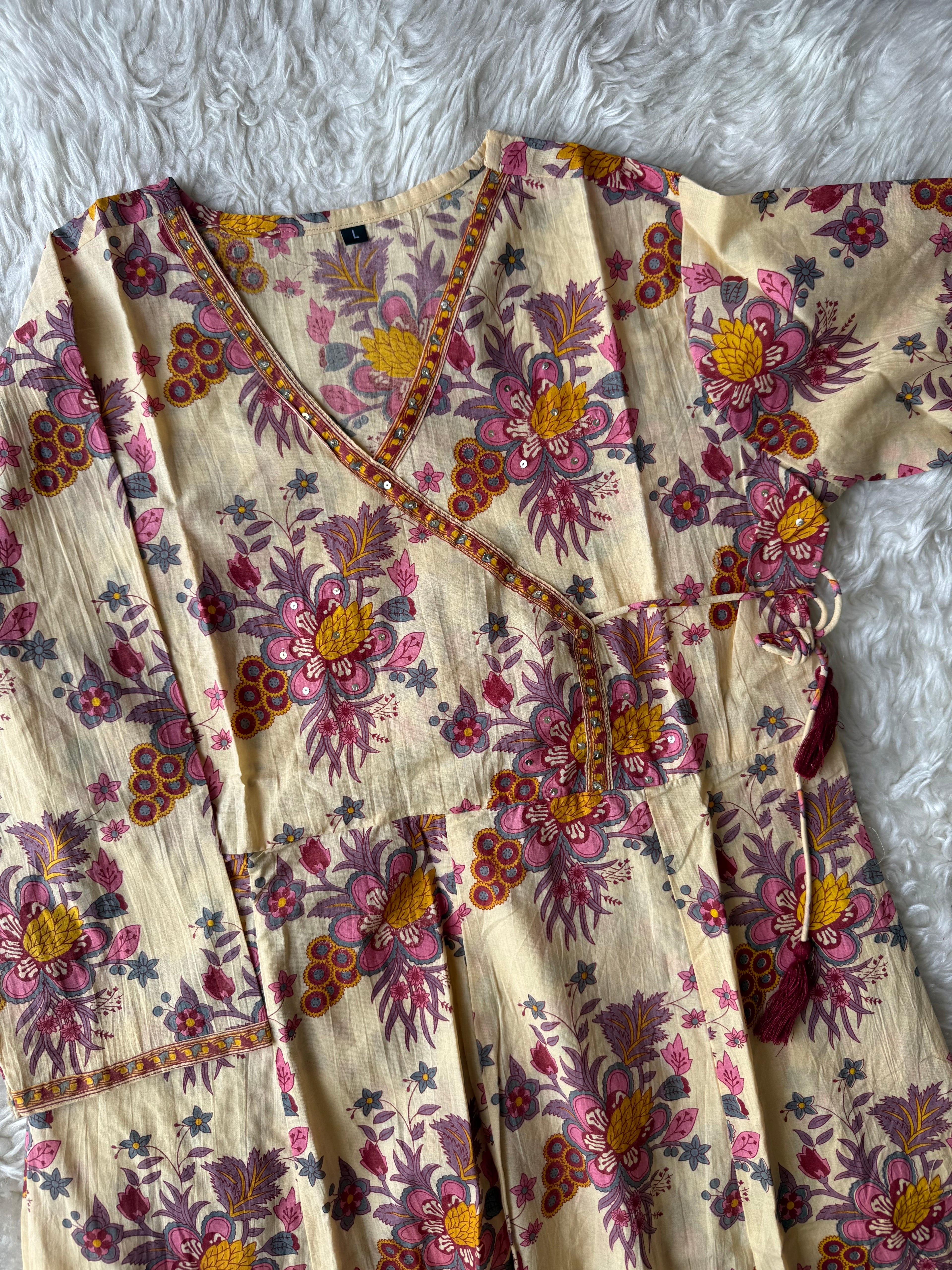 Budget Friendly Kurti Pant Dupatta Set