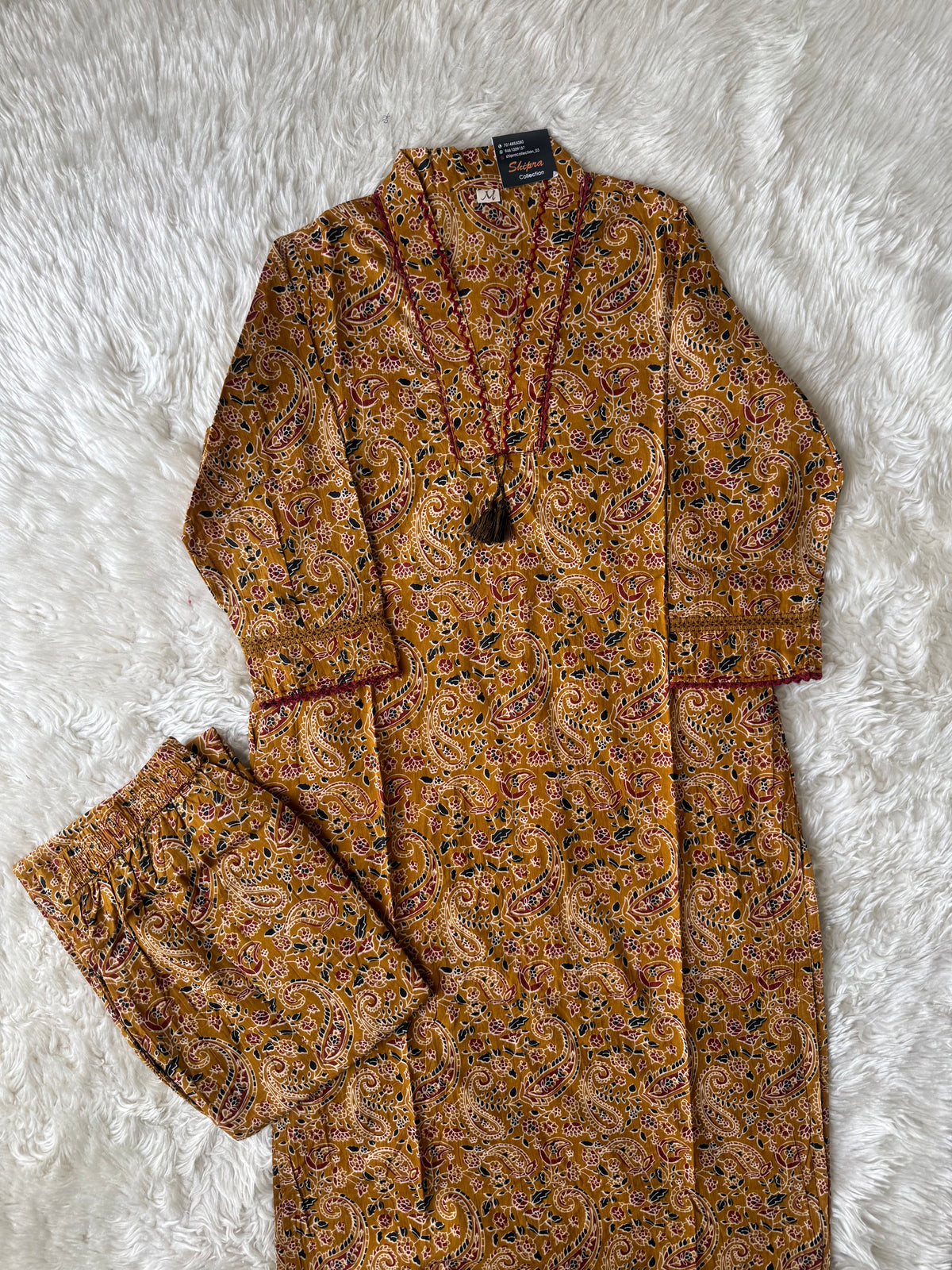 Premium Cotton Kurti Pant Set