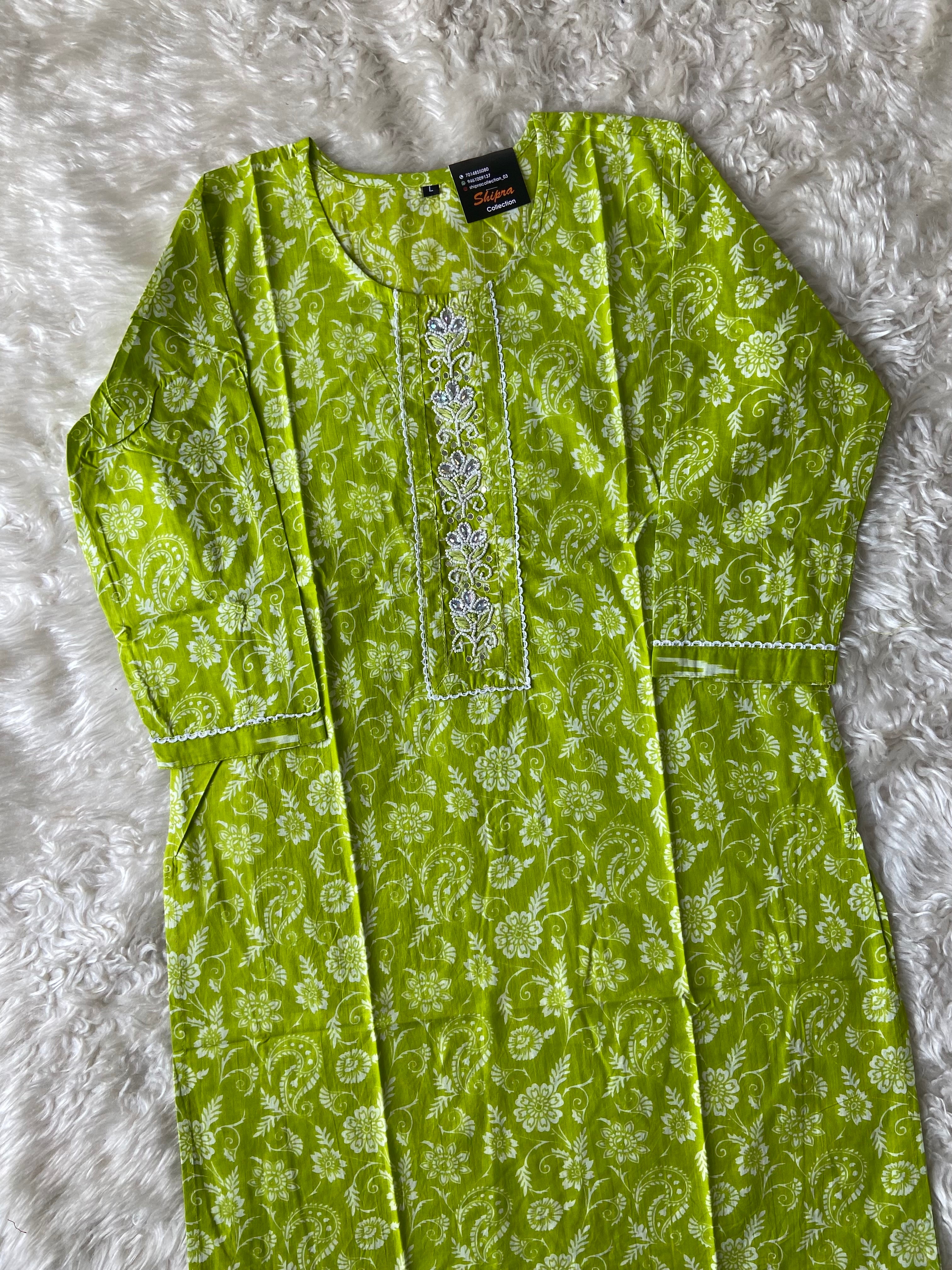 Pure Cotton Kurti