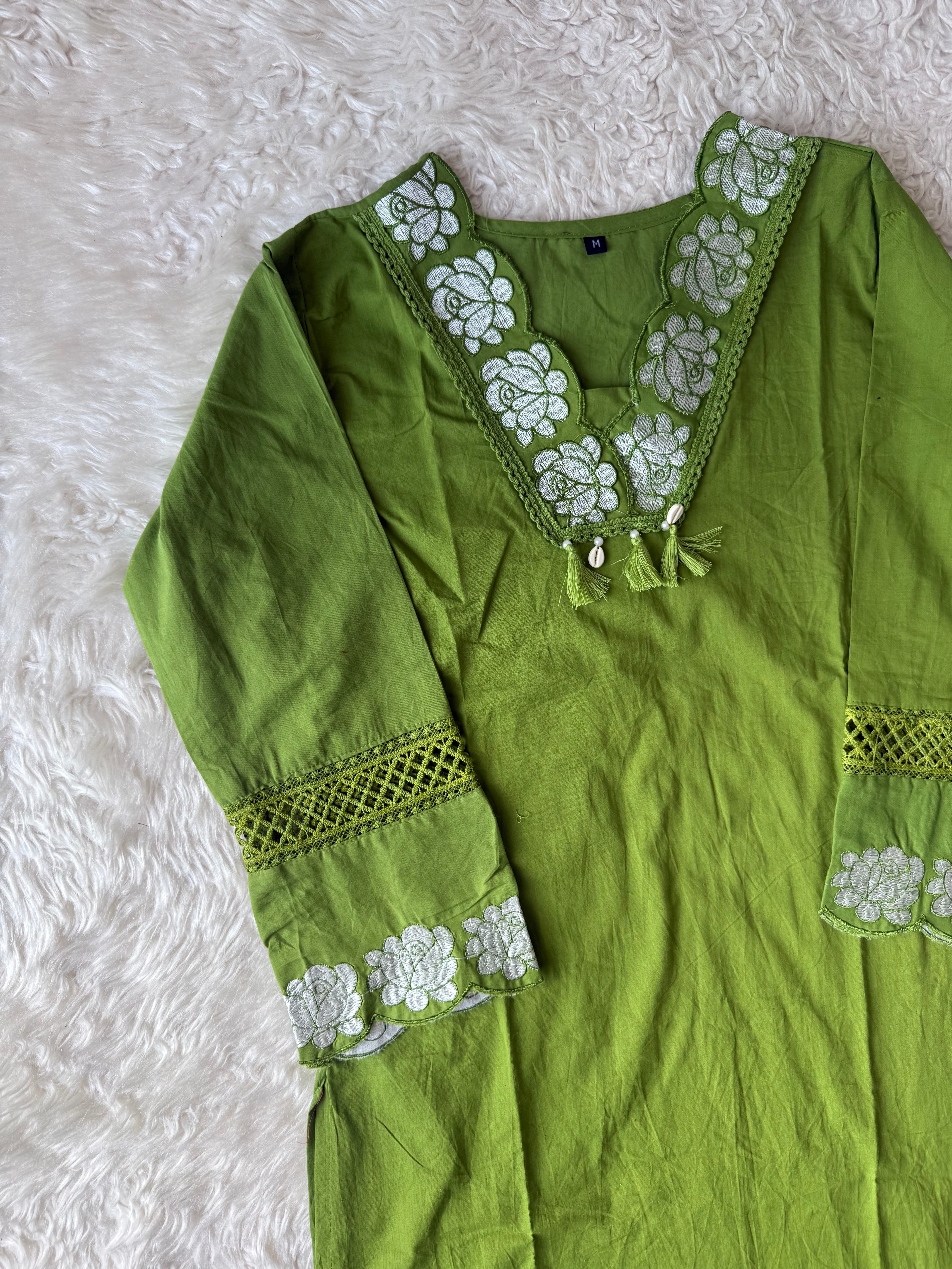 Budget Friendly Kurti Pant Dupatta Set