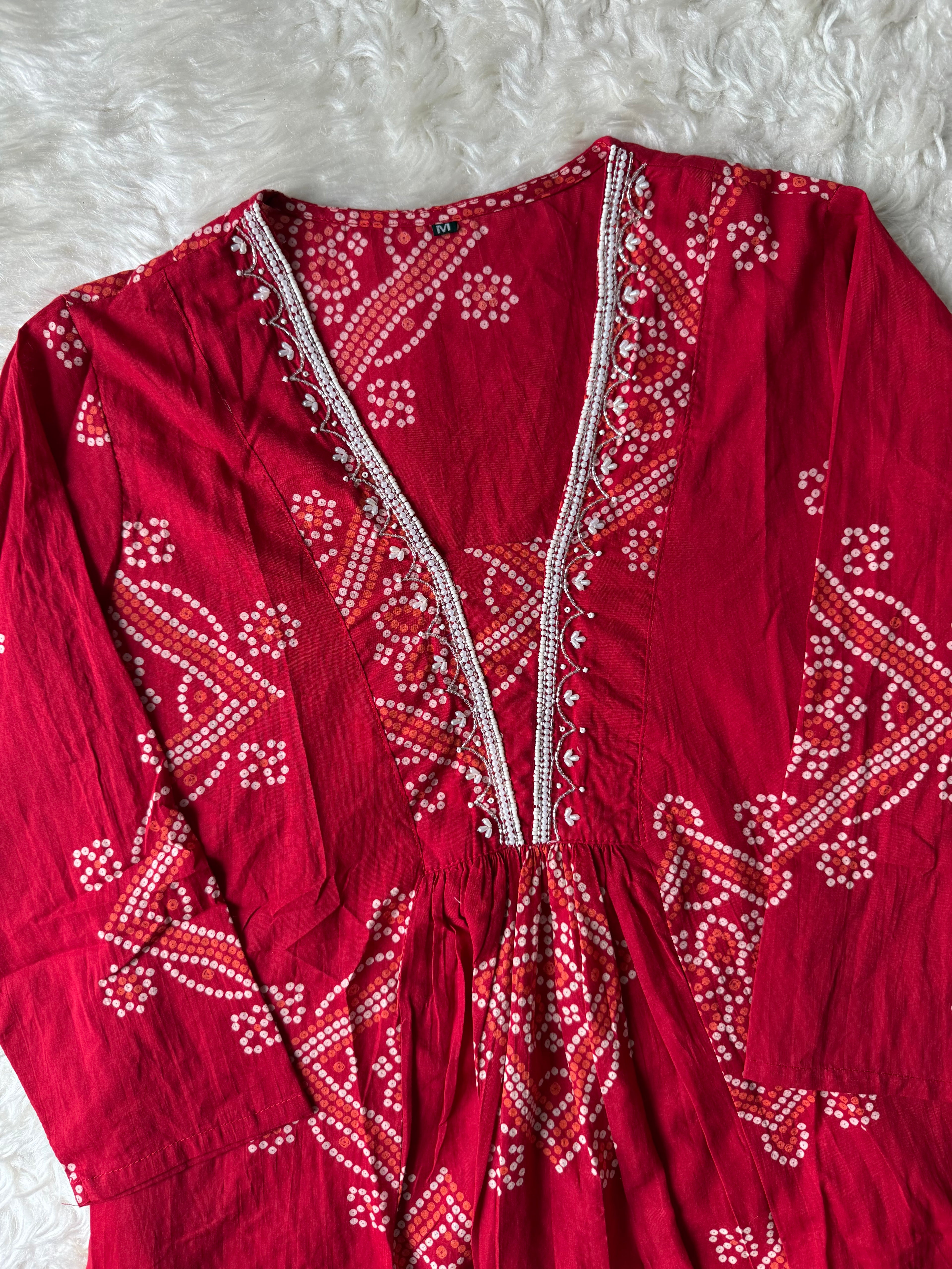 Premium Cotton Kurti Pant Dupatta Set