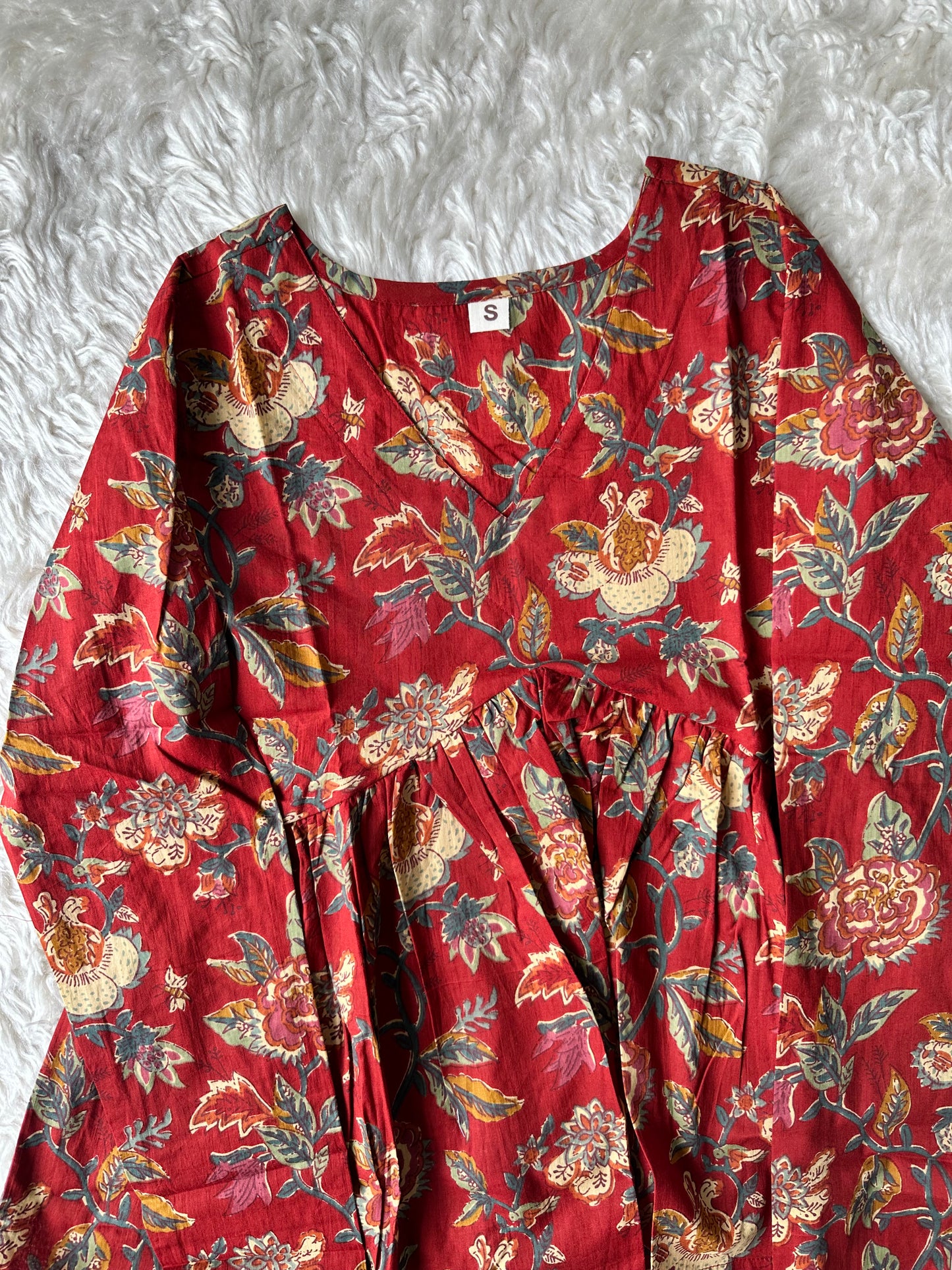 Premium Cotton Peplum Kurti
