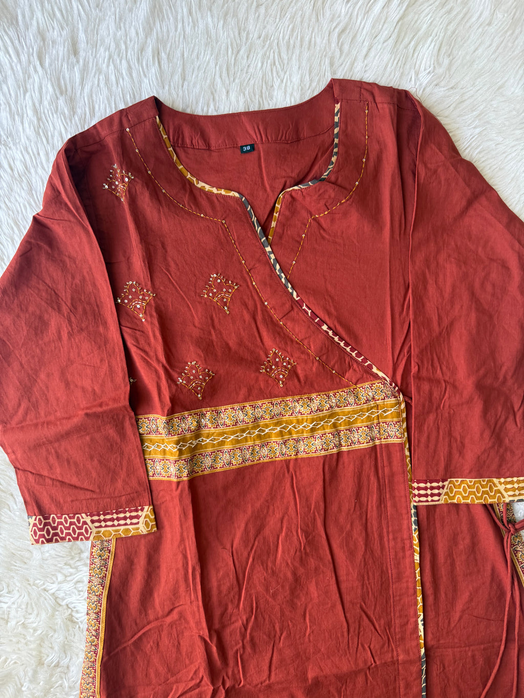 Premium Cotton Kurti Pant Dupatta Set