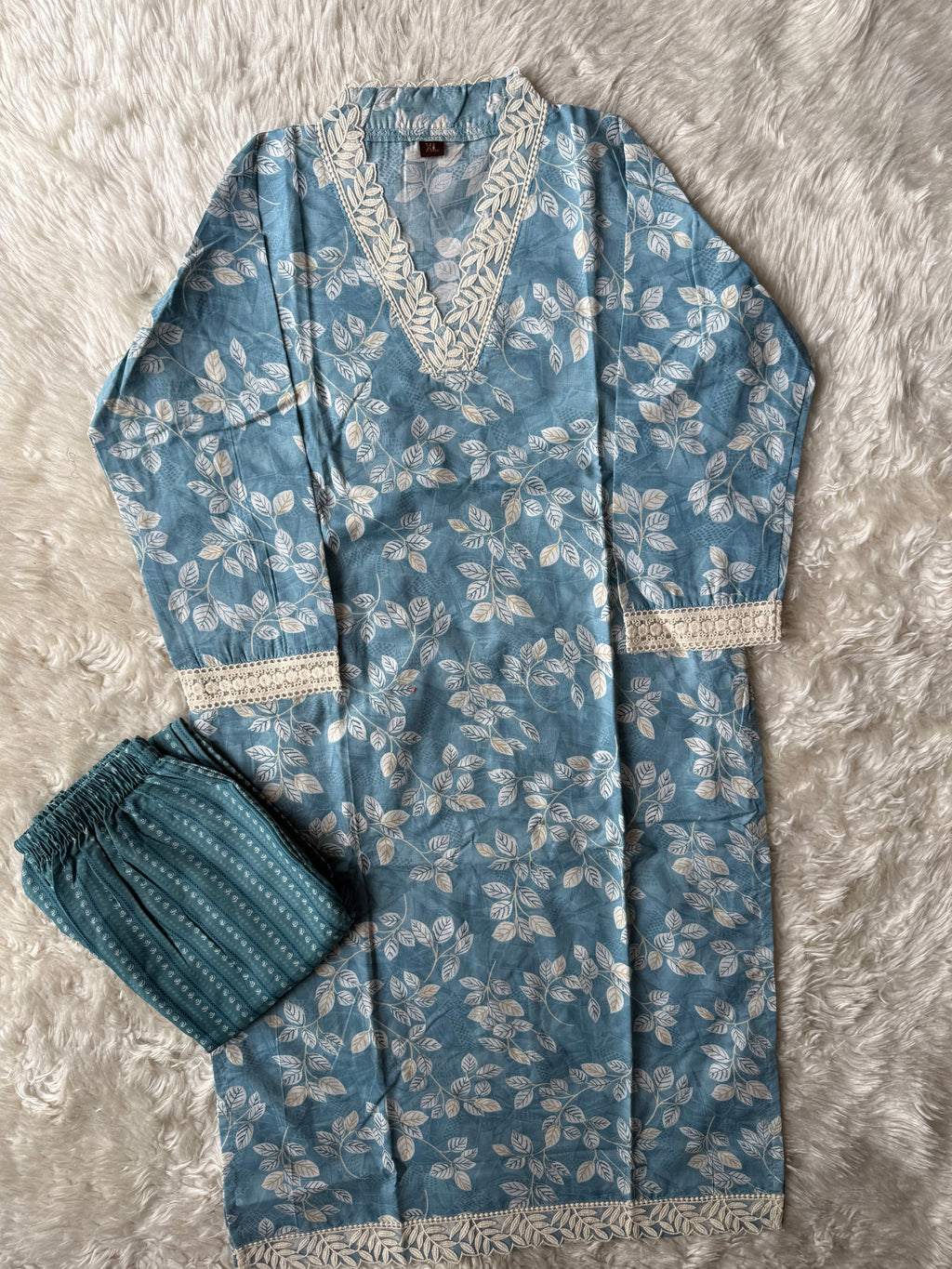 Cotton Kurti Pant Set