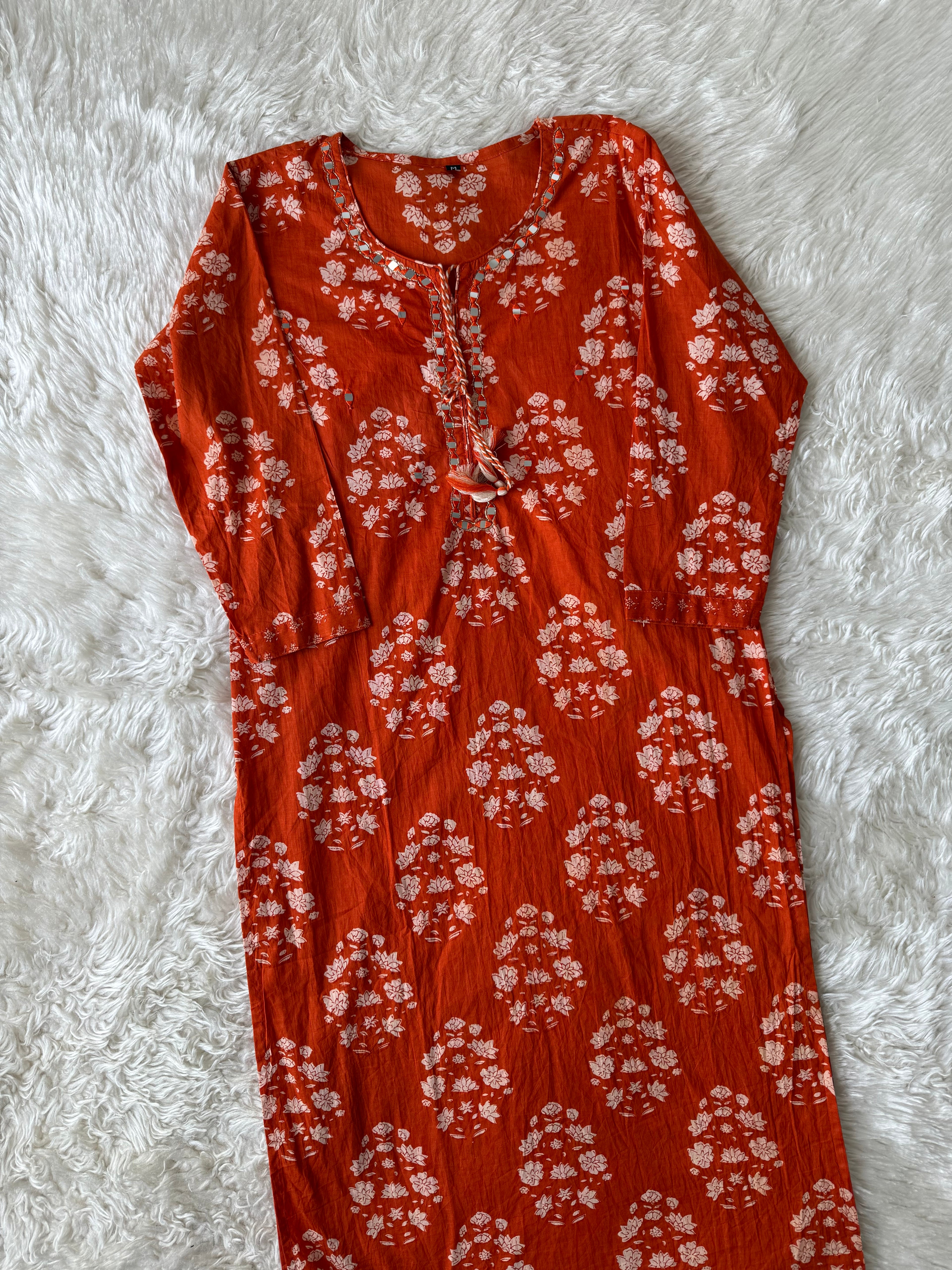Budget Friendly Kurti Pant Dupatta Set