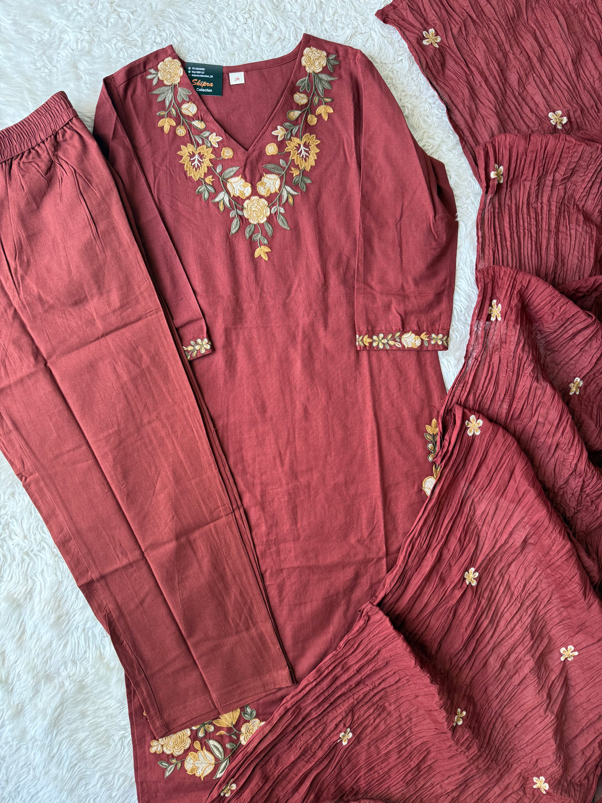 Khadi Cotton Thread Work Set