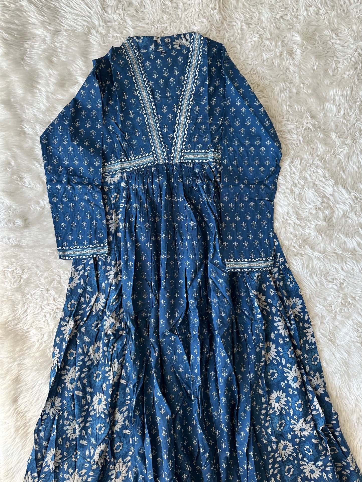 Premium Cotton Alia Flare Kurti