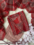 Premium Cotton Kurti Pant Dupatta Set