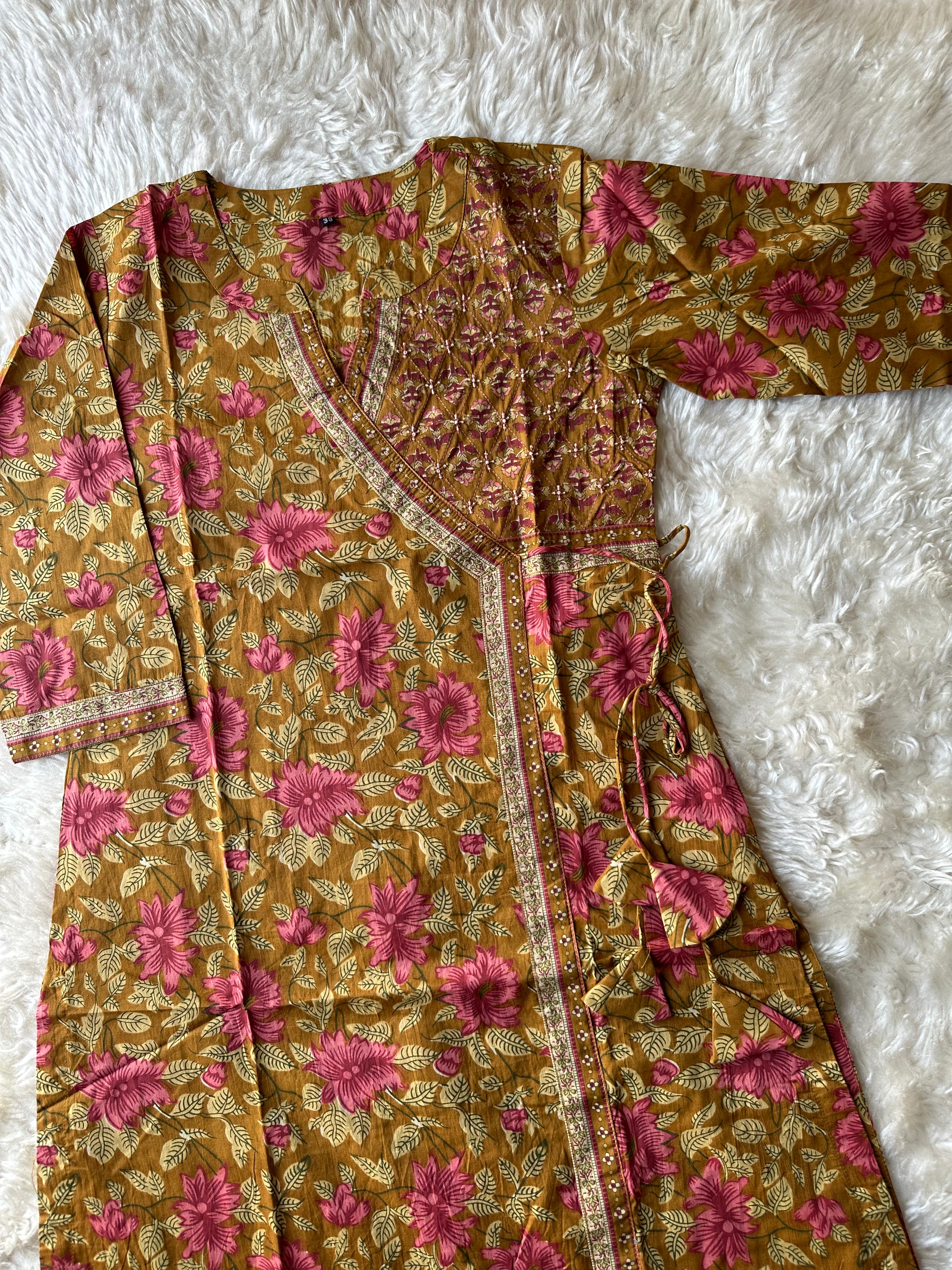 Premium Cotton Kurti Pant Set