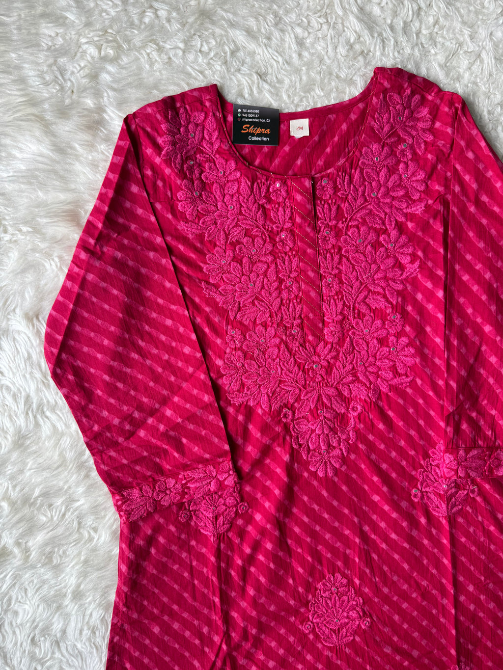Premium Cotton Lehariya Set