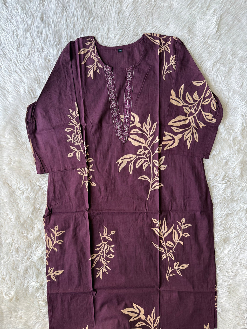 Cotton Kurti Pant Set