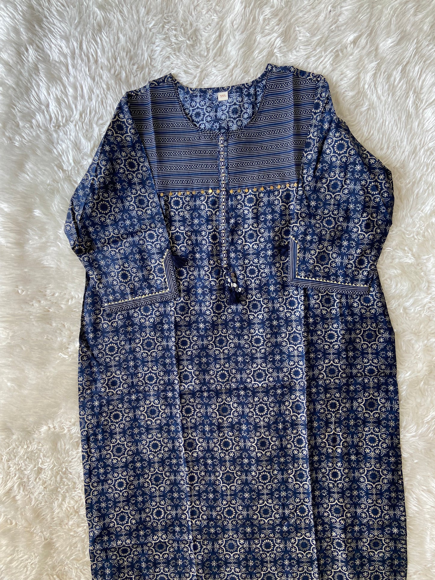 Pure Muslin Silk kurti