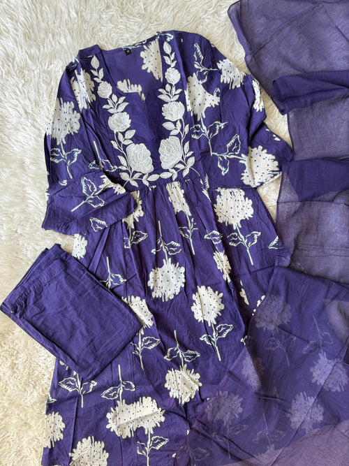 Budget Friendly Cotton flare Set