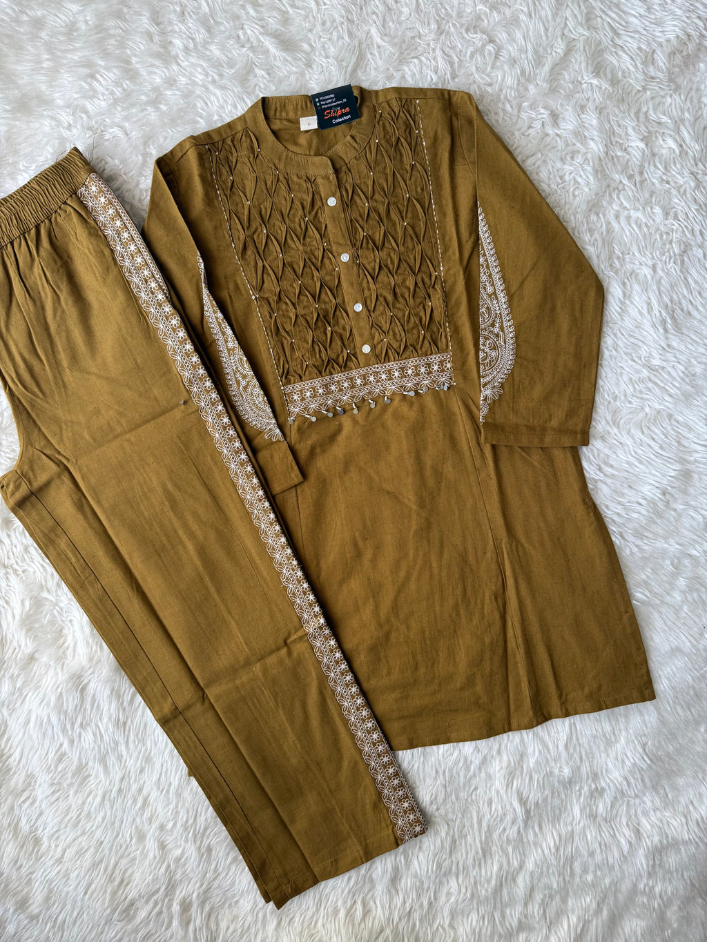 Soft Khadi Cotton Co-ord Set