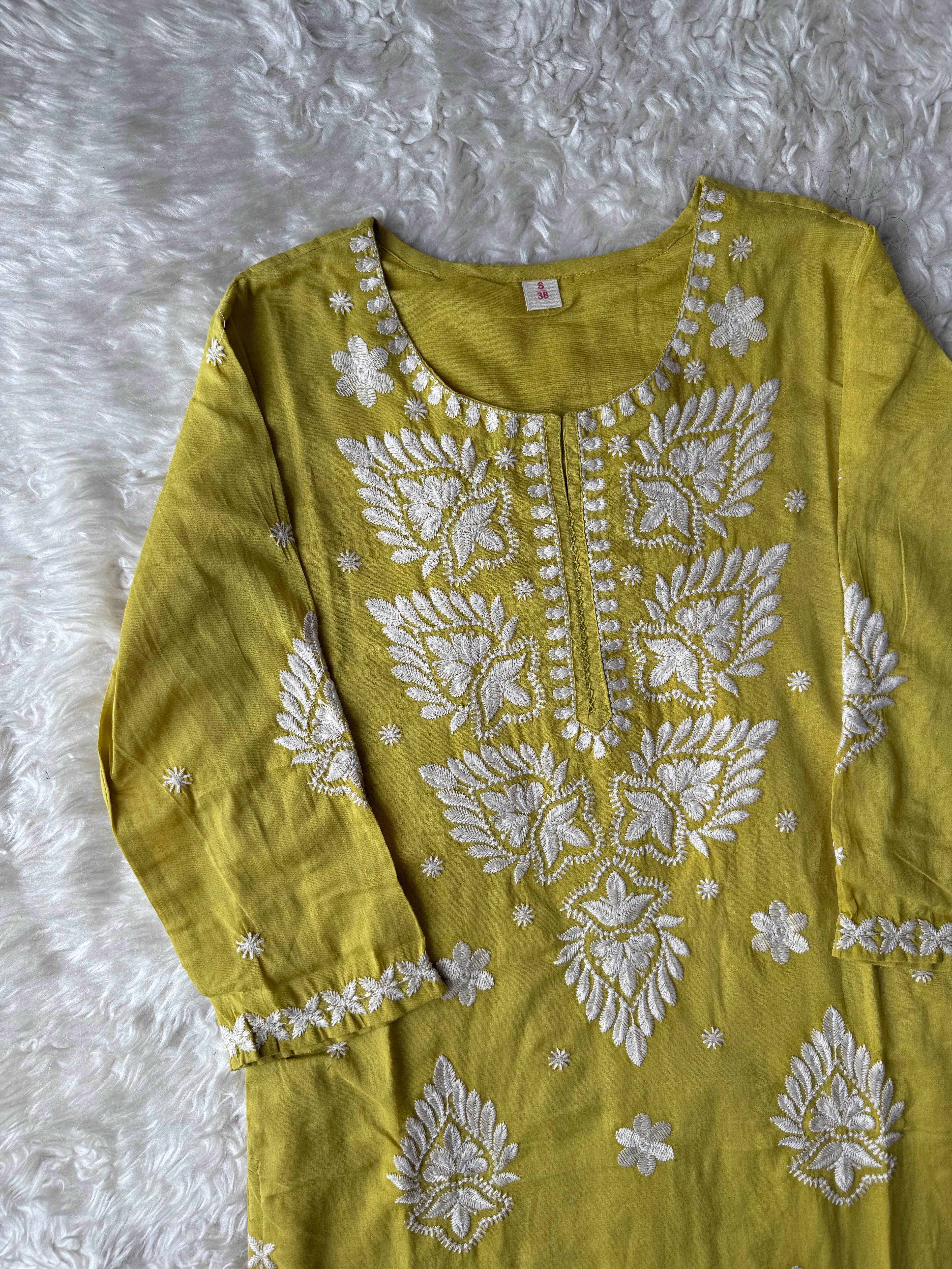 Premium Mul Cotton Kurti Pant Dupatta Set