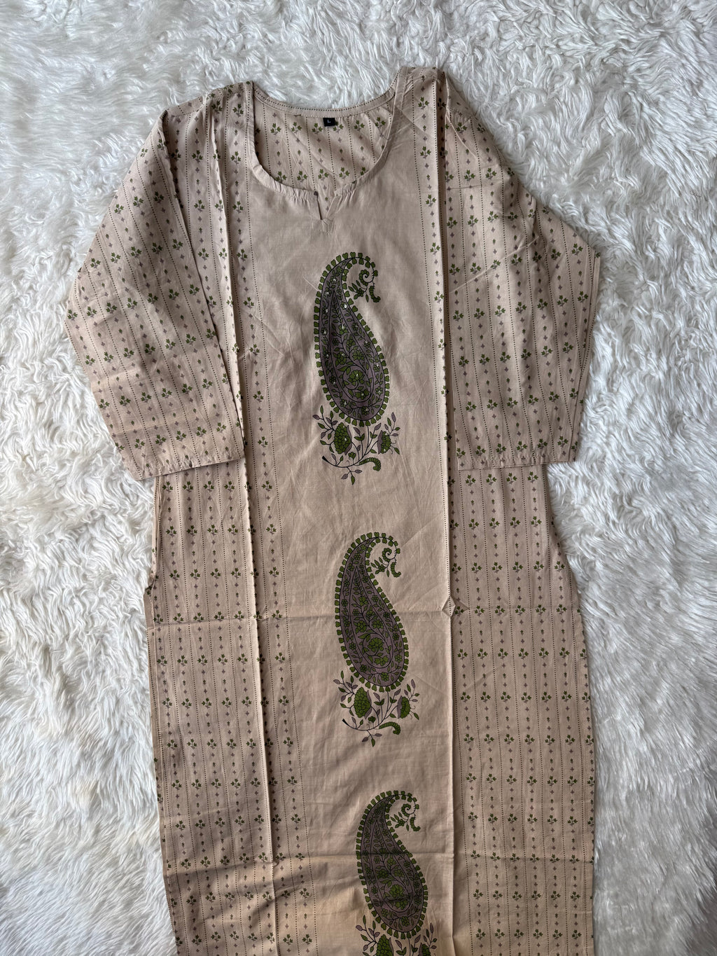 Cotton Kurti Pant Set