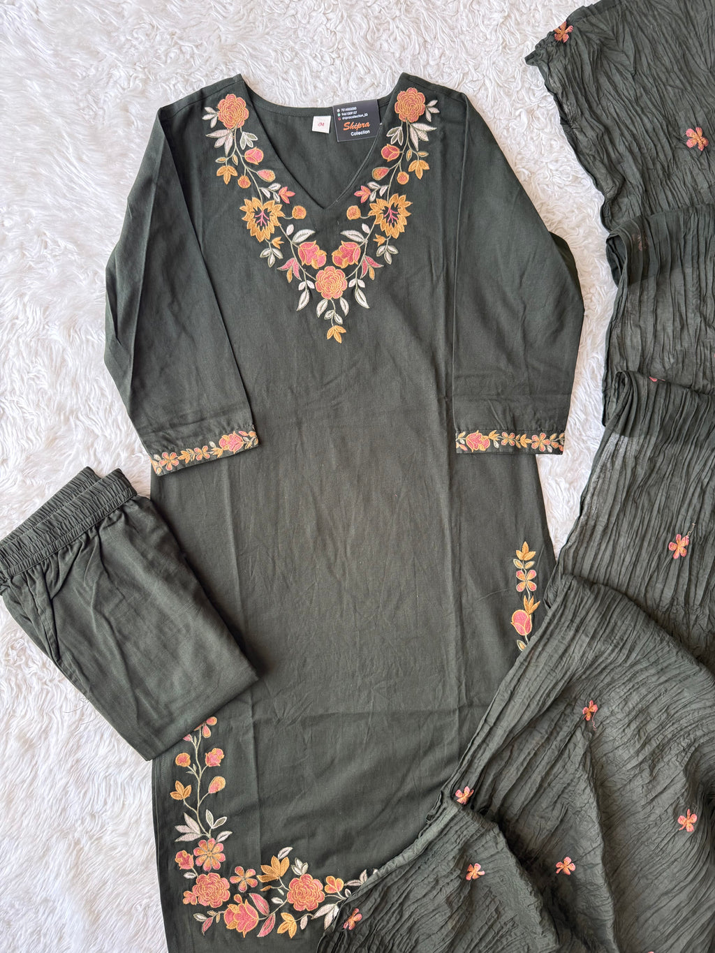 Khadi Cotton Thread Work Set