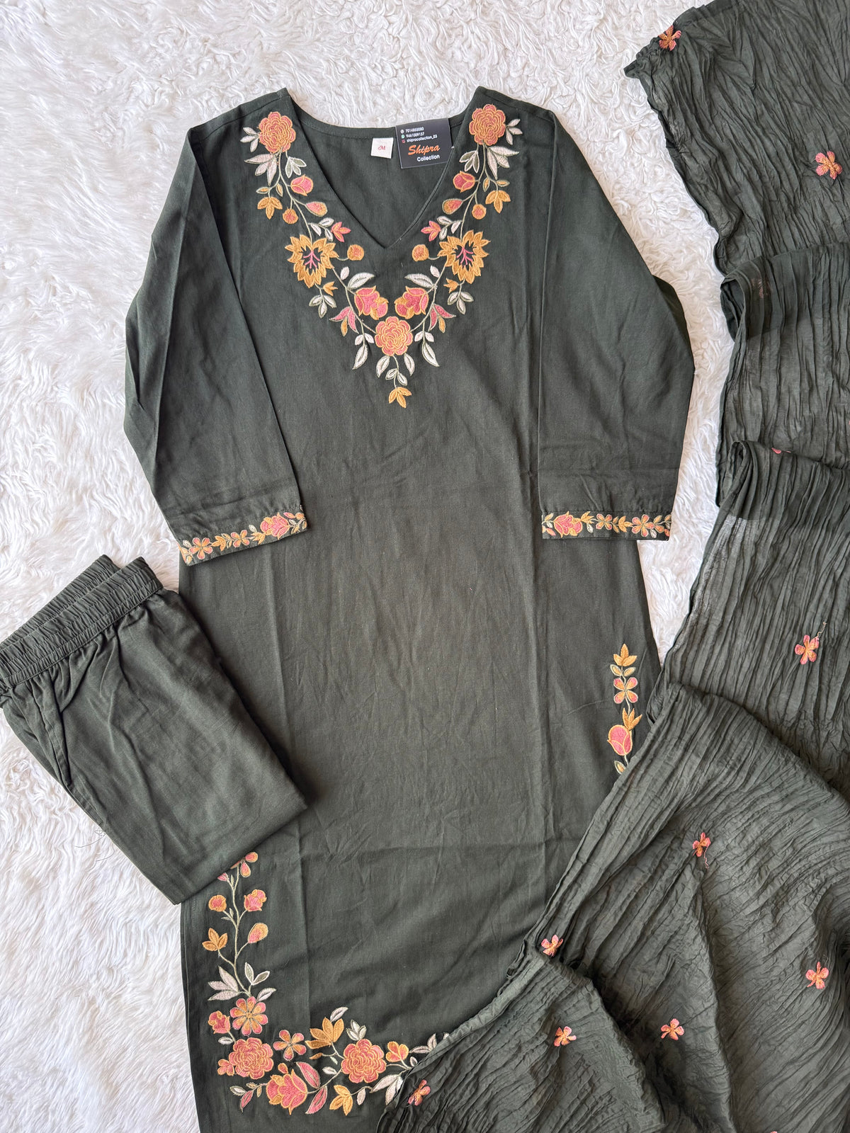 Khadi Cotton Thread Work Set