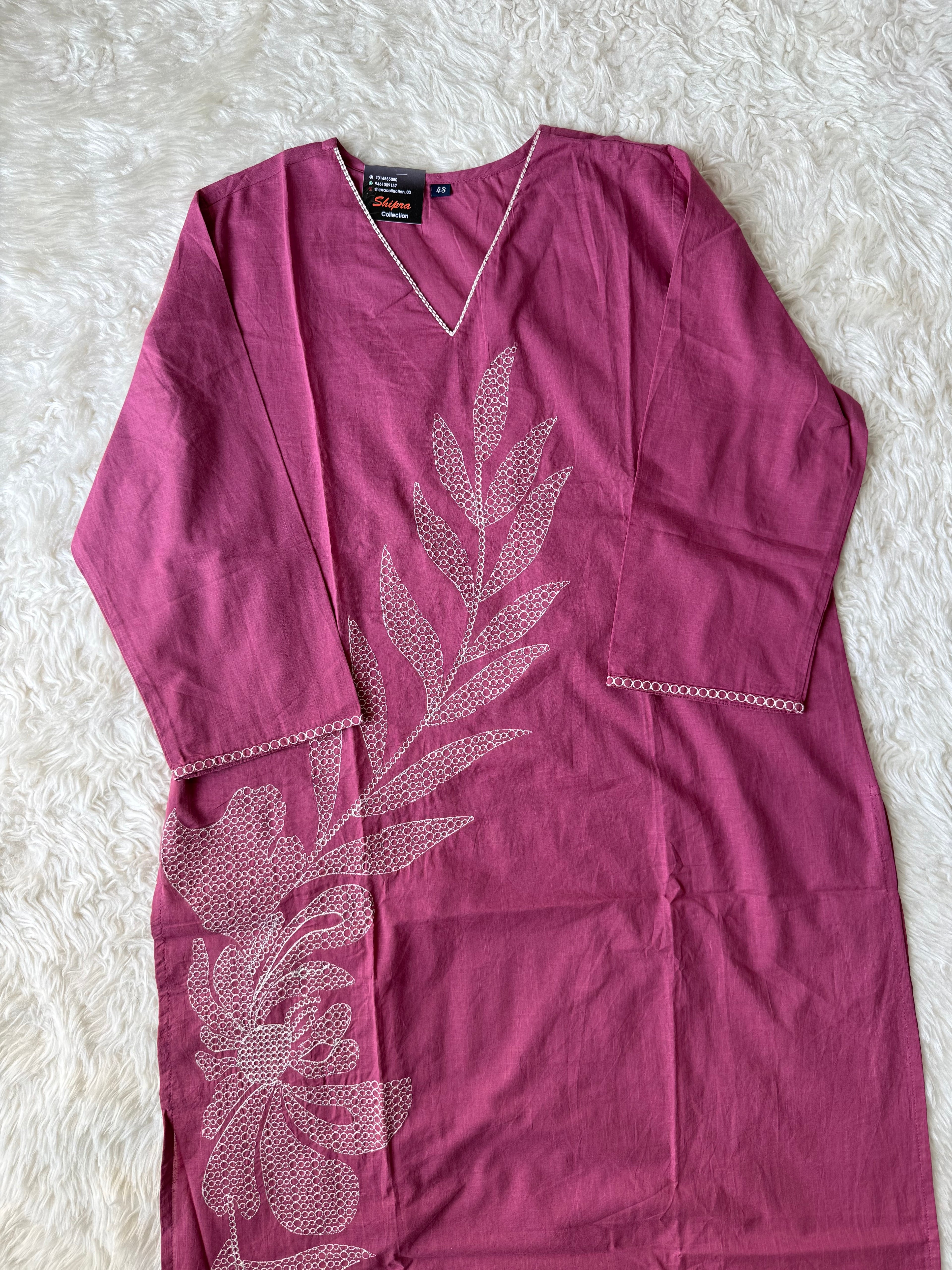 Premium Cotton Thread Work Collection