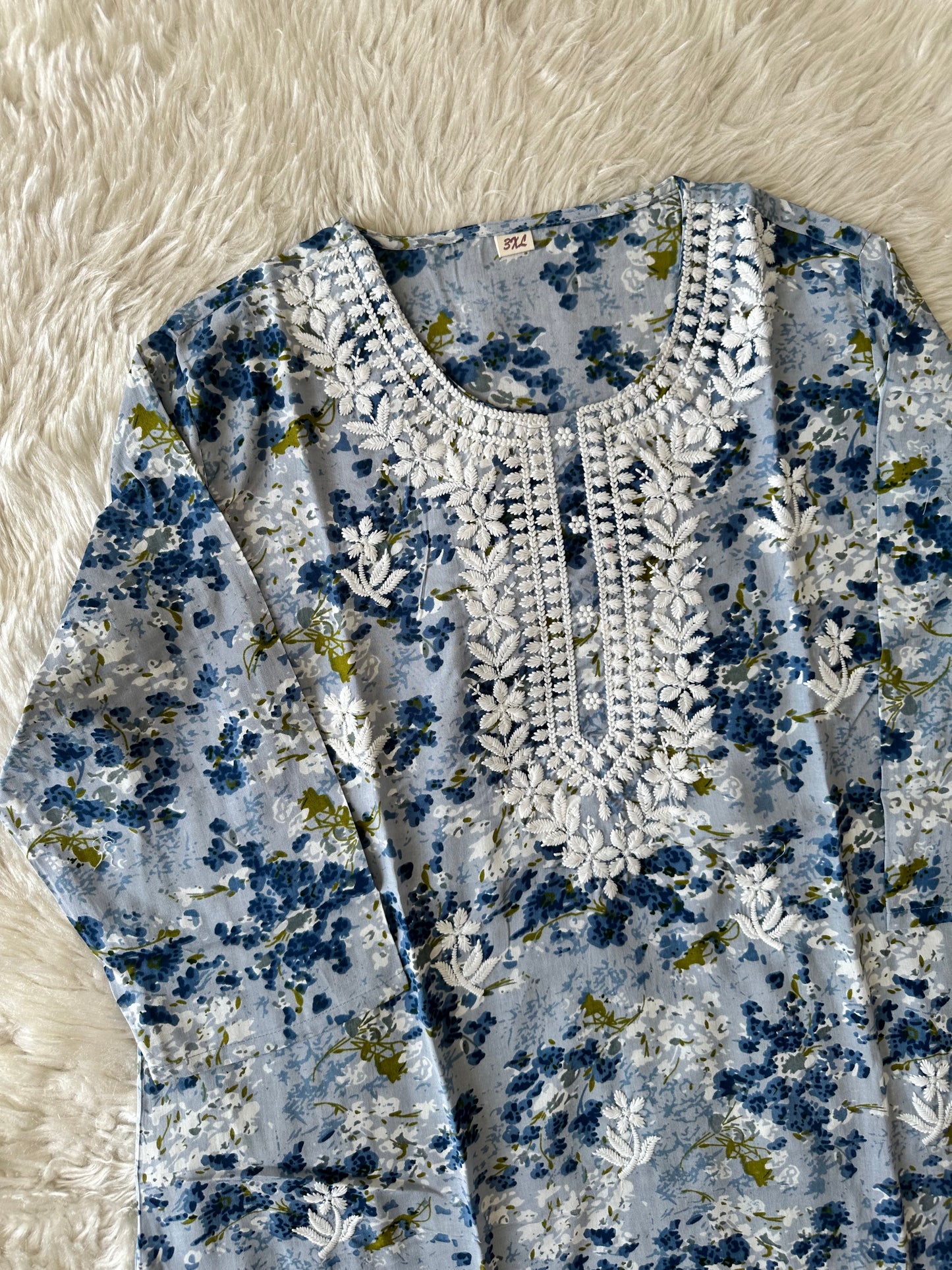 Rayon Kurti Pant Set
