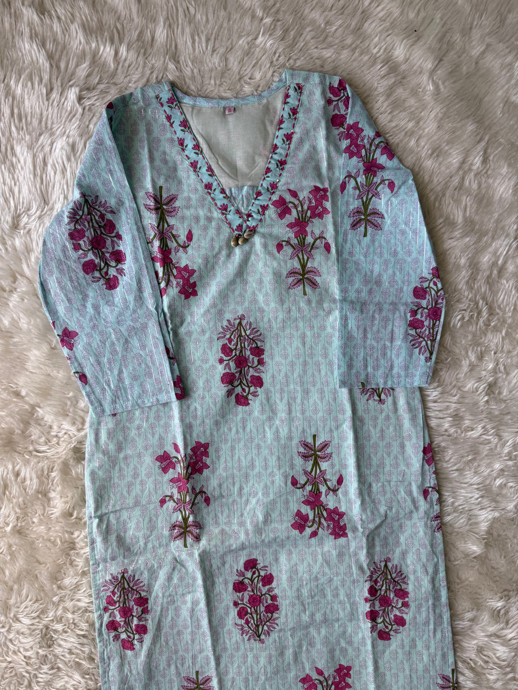 Premium Cotton Kurti Pant Dupatta Set