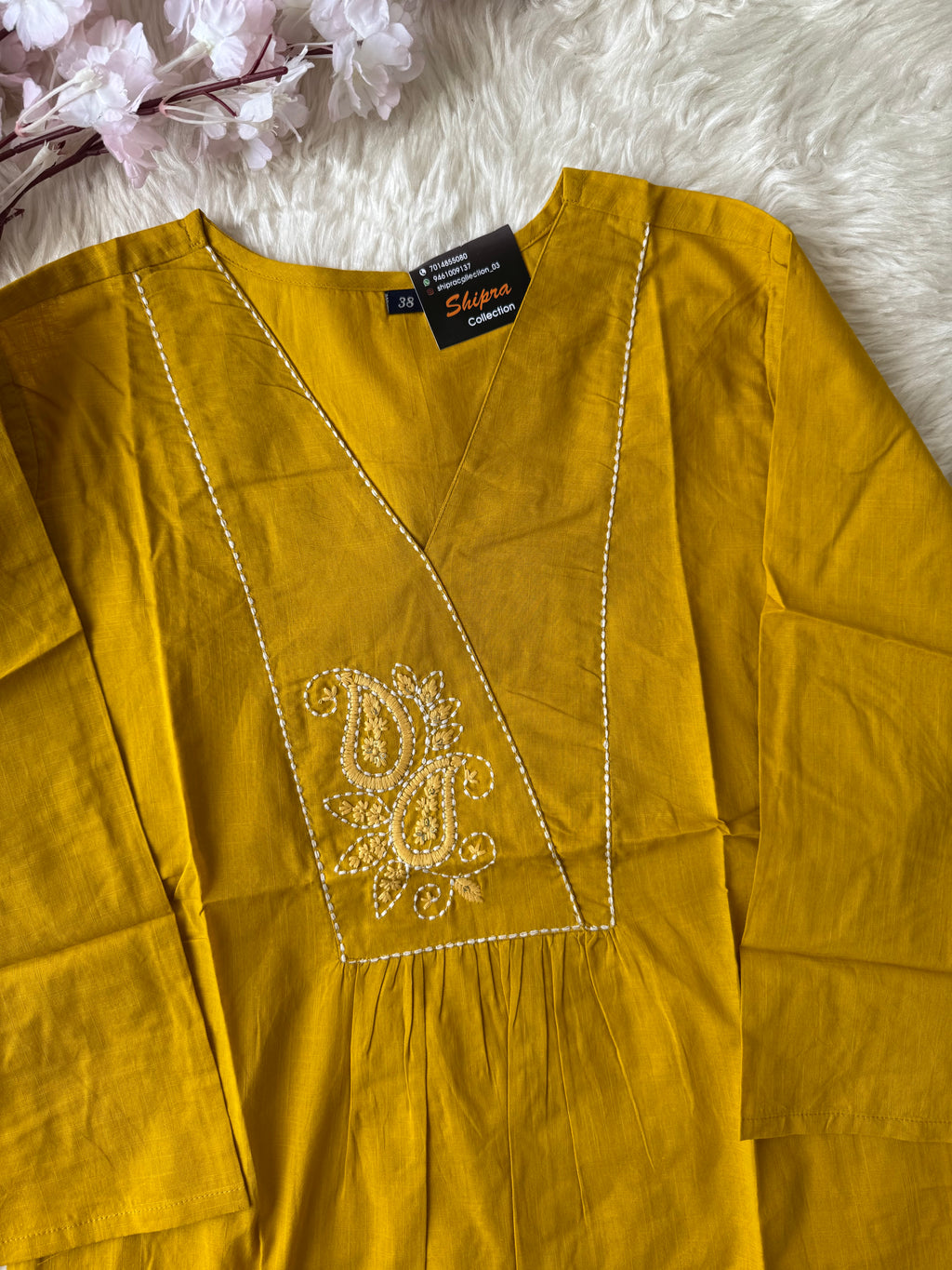 Premium Cotton Short Kurti