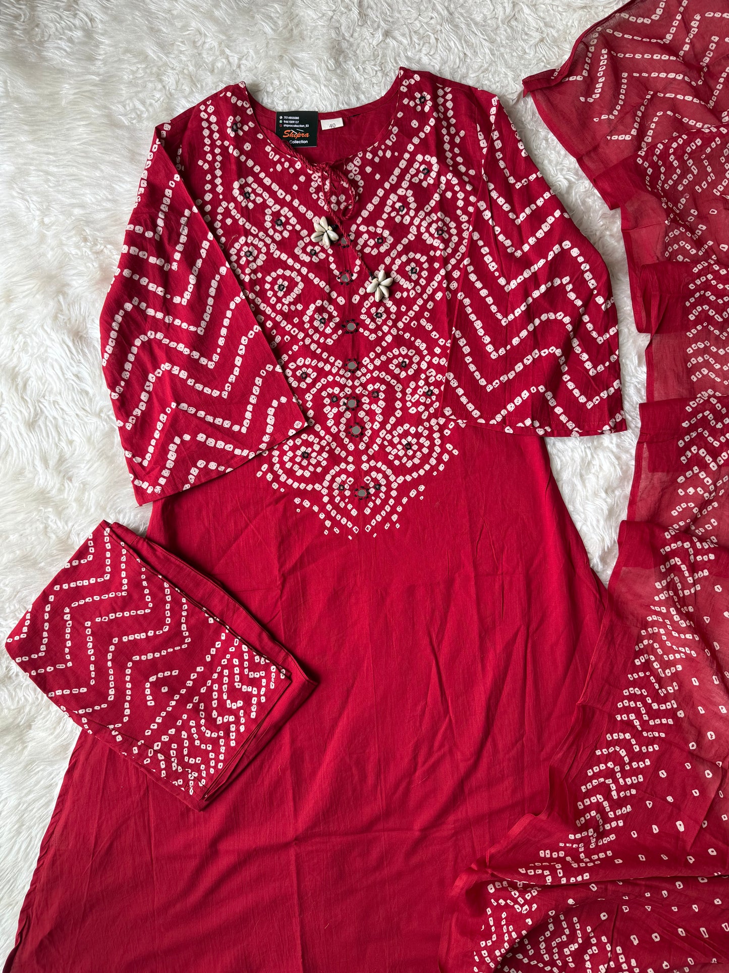 Premium Cotton Kurti Pant Cotton Set