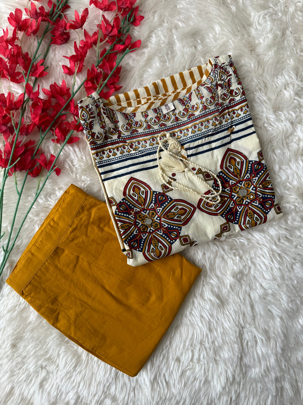 Premium Cotton Kurti Pant Set