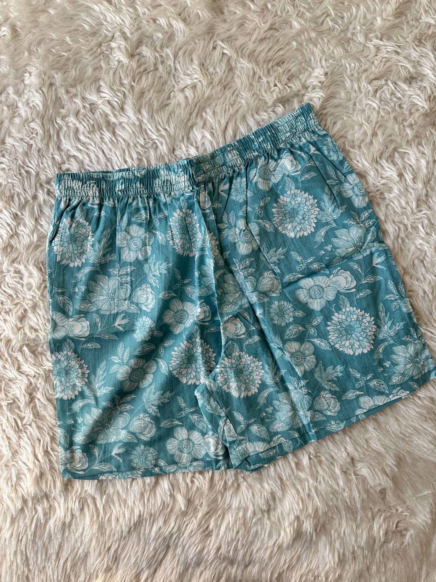 Pure Cotton Strap Sleeves Shorts Co-ord Set