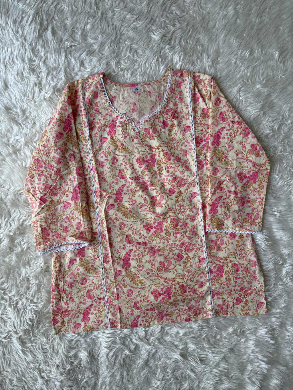 Premium Cotton Short Kurti