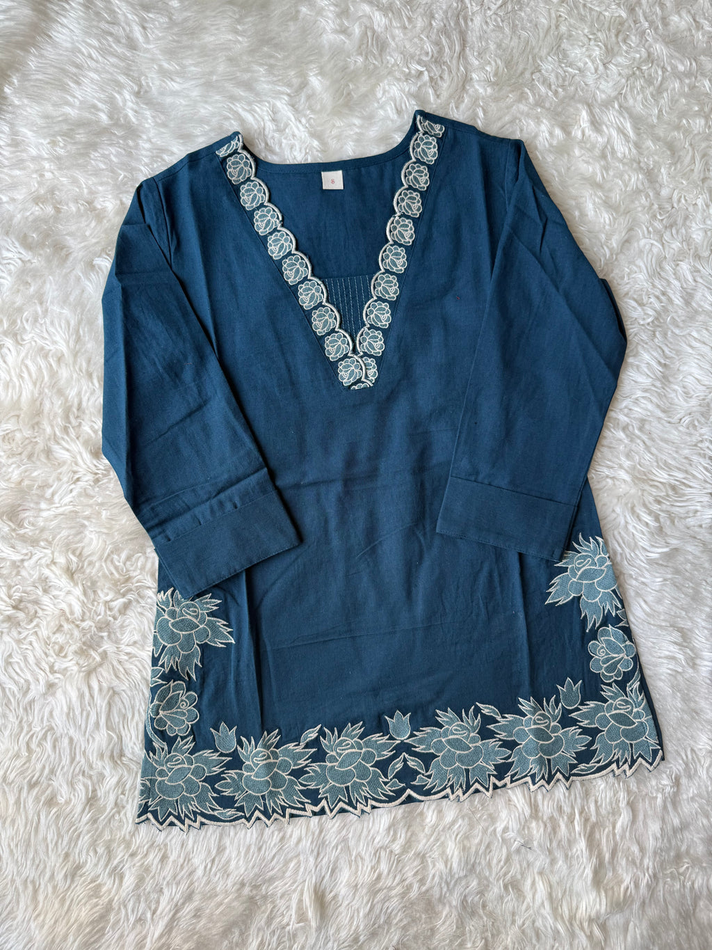 Khadi Cotton Short Kurti