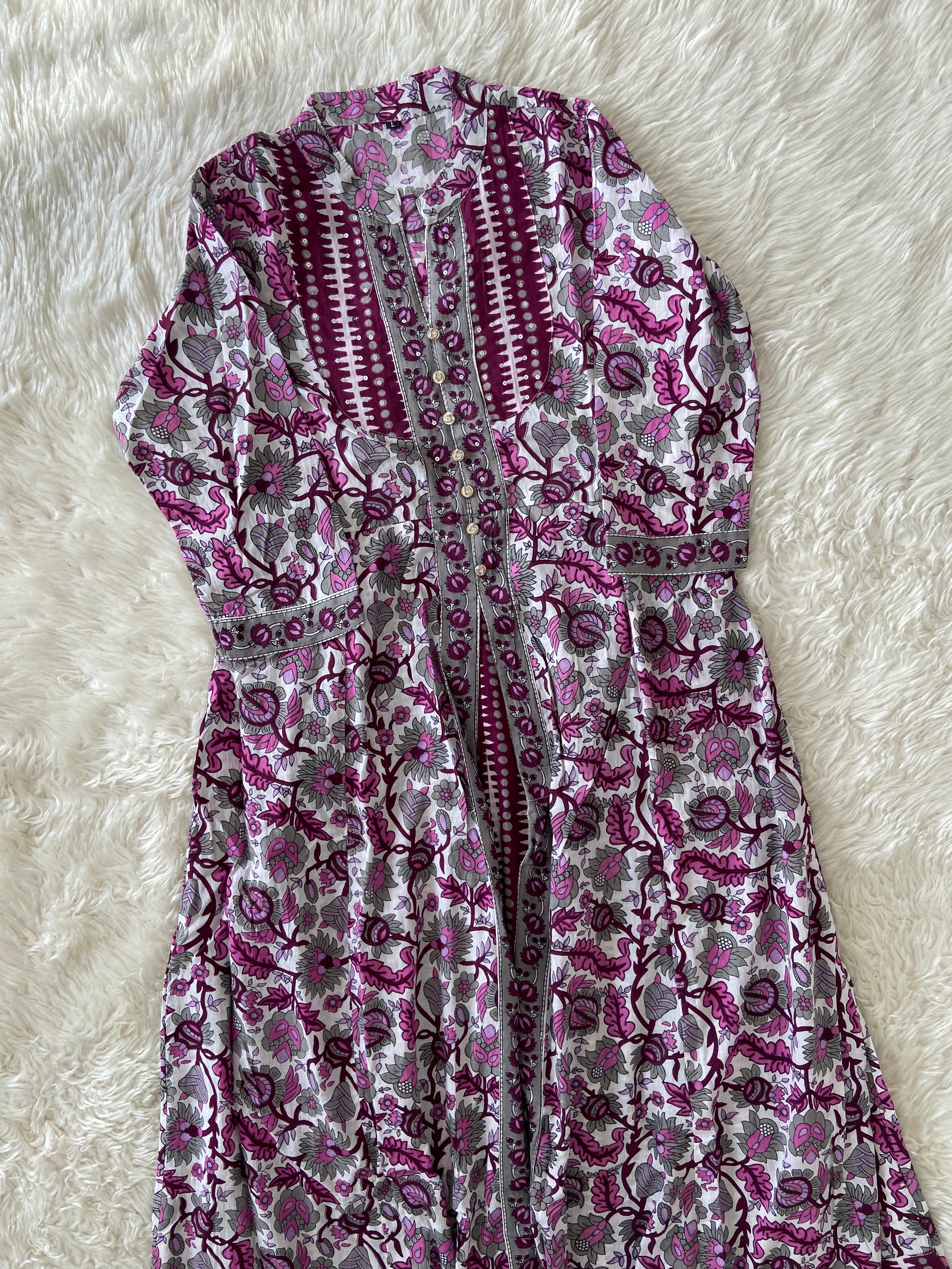Cotton Kurti Pant Set
