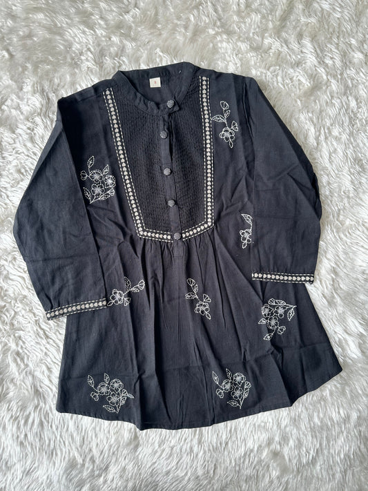 Khadi Cotton Short Kurti