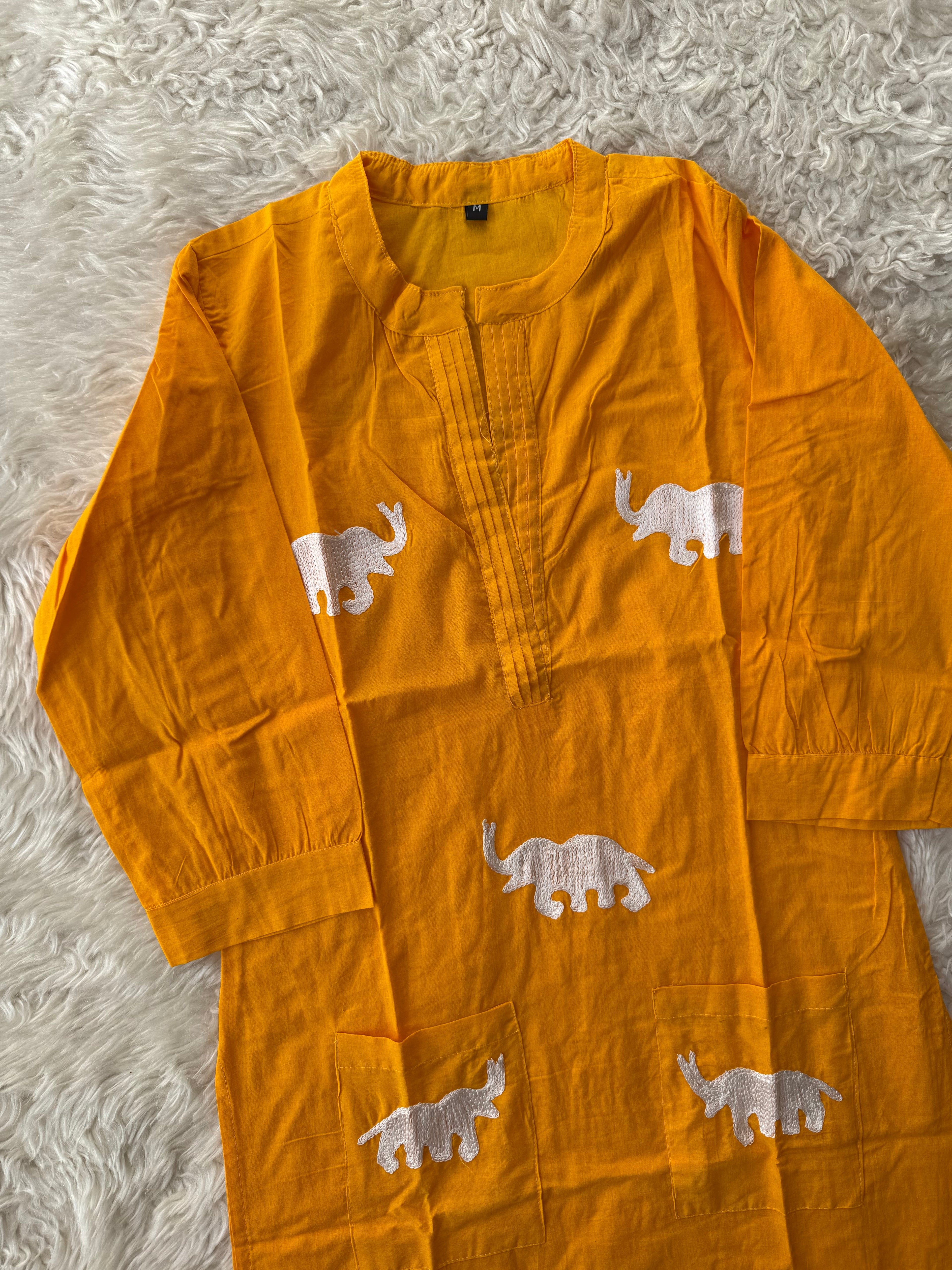 Cotton Kurti Pant Set