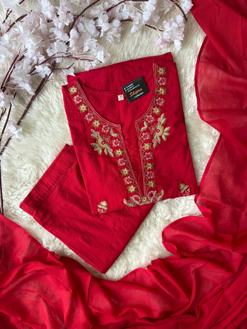 Premium Cotton Thread Work Collection