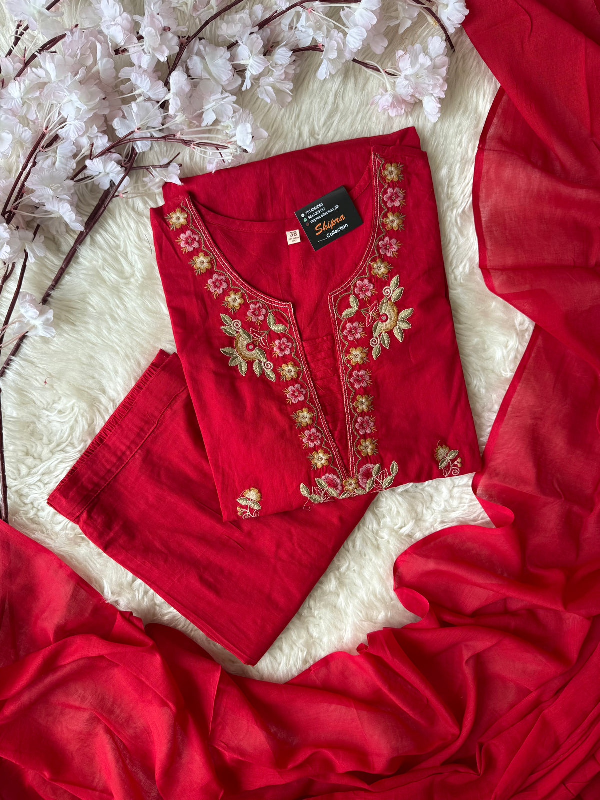 Premium Cotton Thread Work Collection