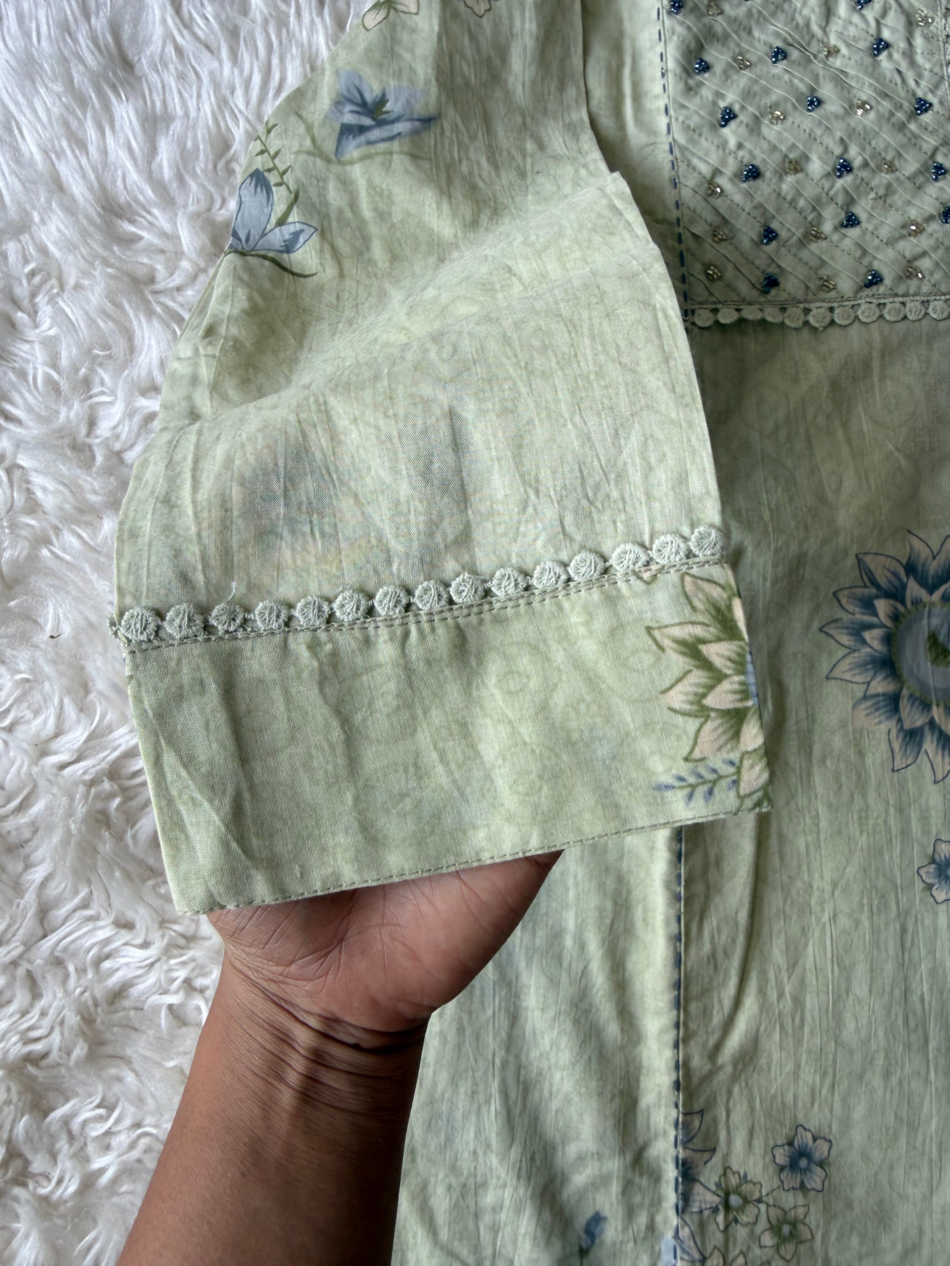 Premium Cotton Kurti Pant Dupatta Set