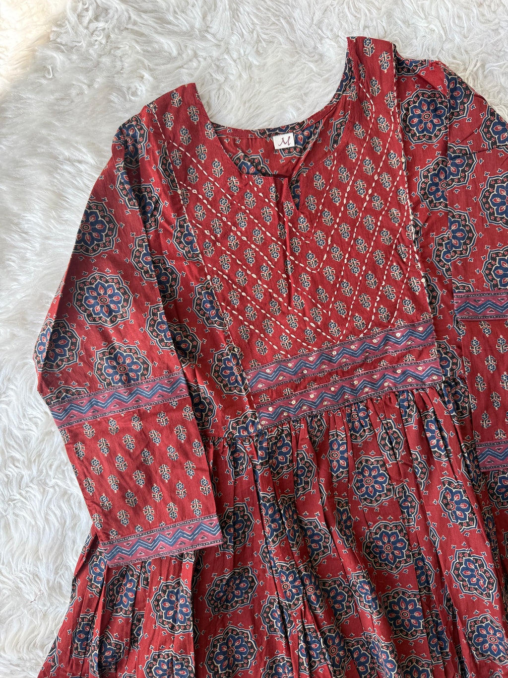 Premium Cotton Flare Kurti
