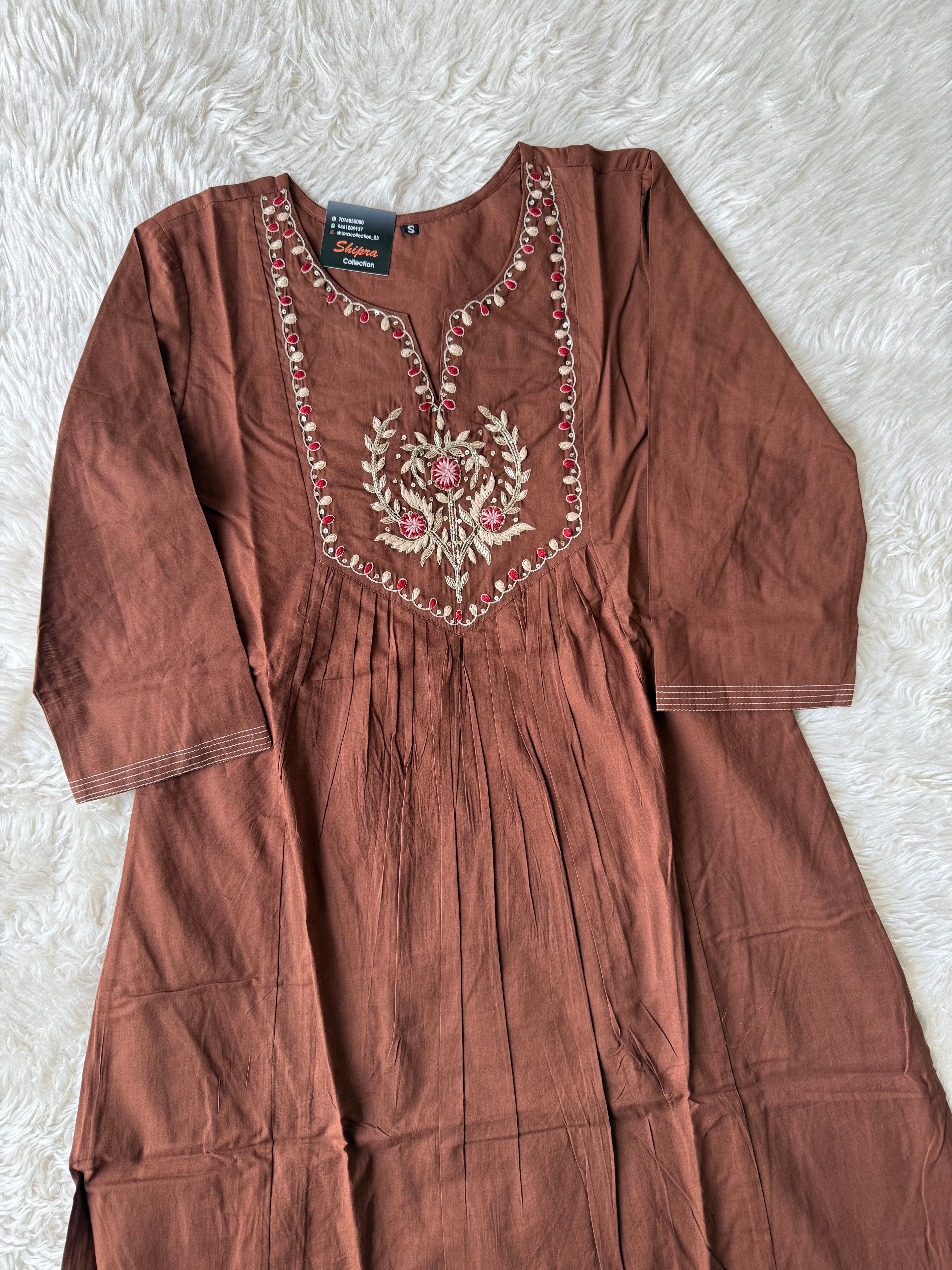 Premium Cotton Kurti Plazo Dupatta Set
