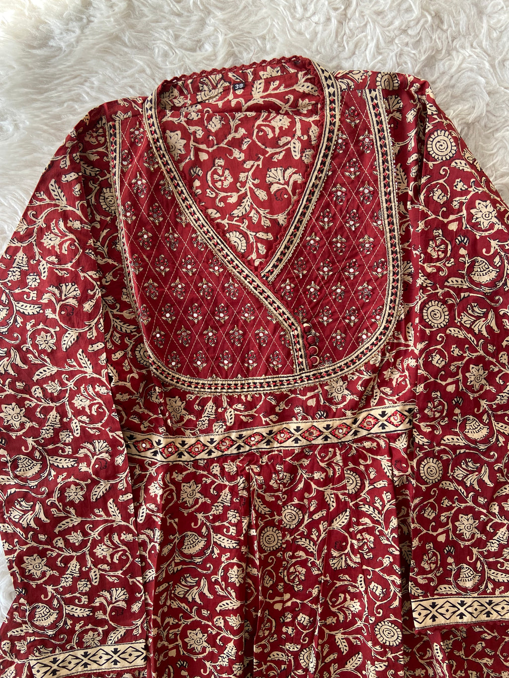 Premium Cotton Flare Kurti