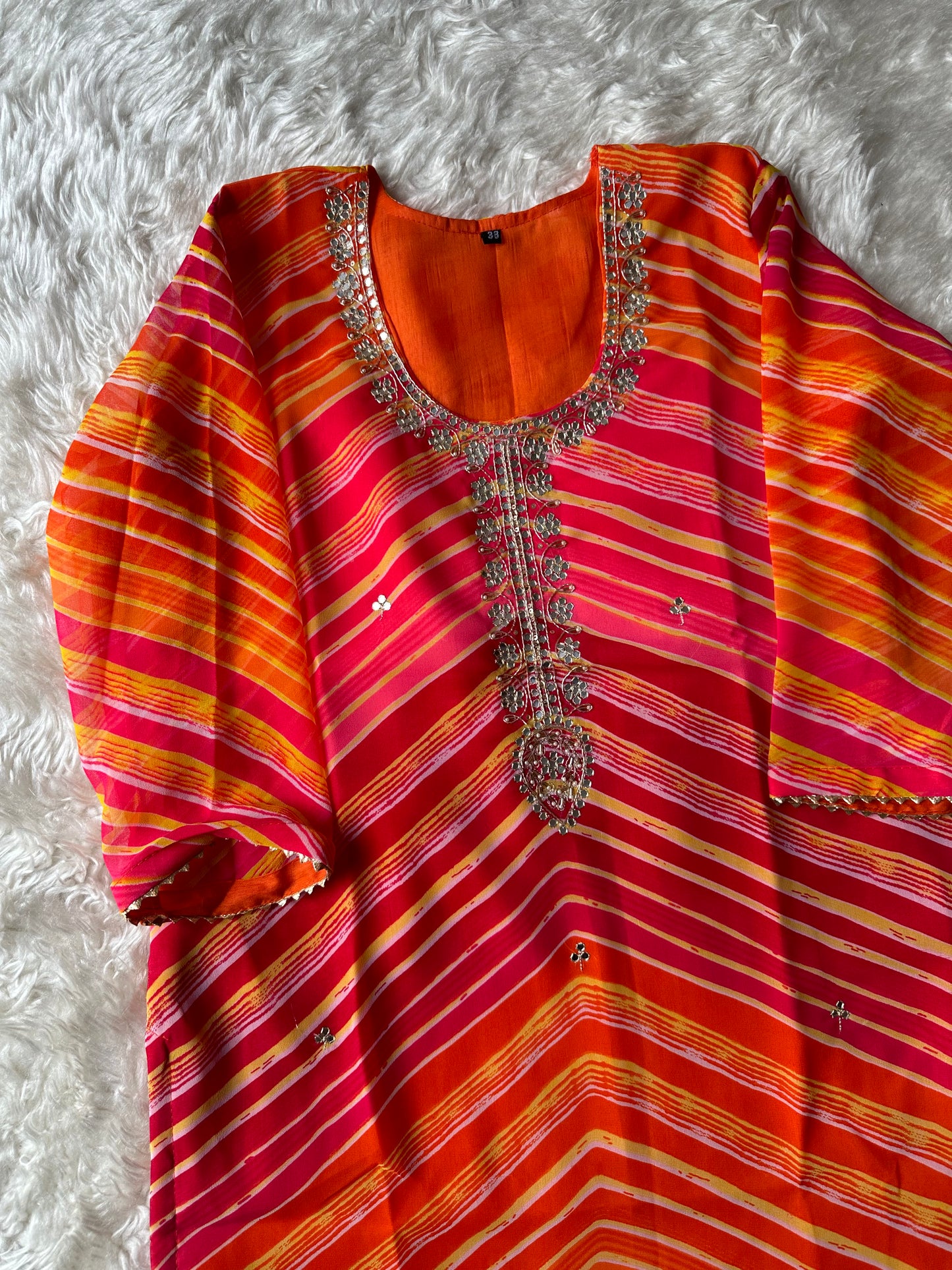 Georgette kurti