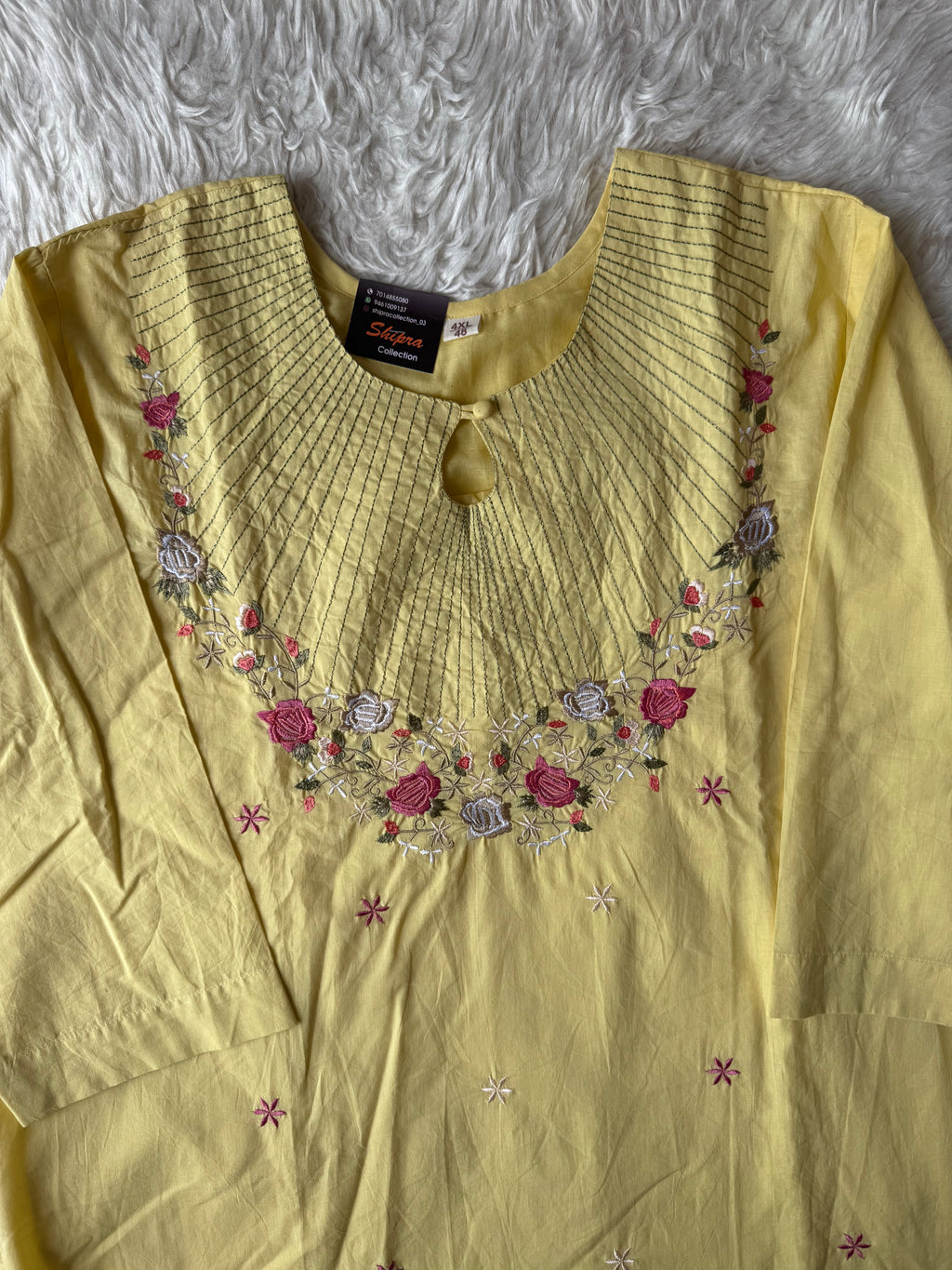 Premium Mul Cotton Thread Work Collection