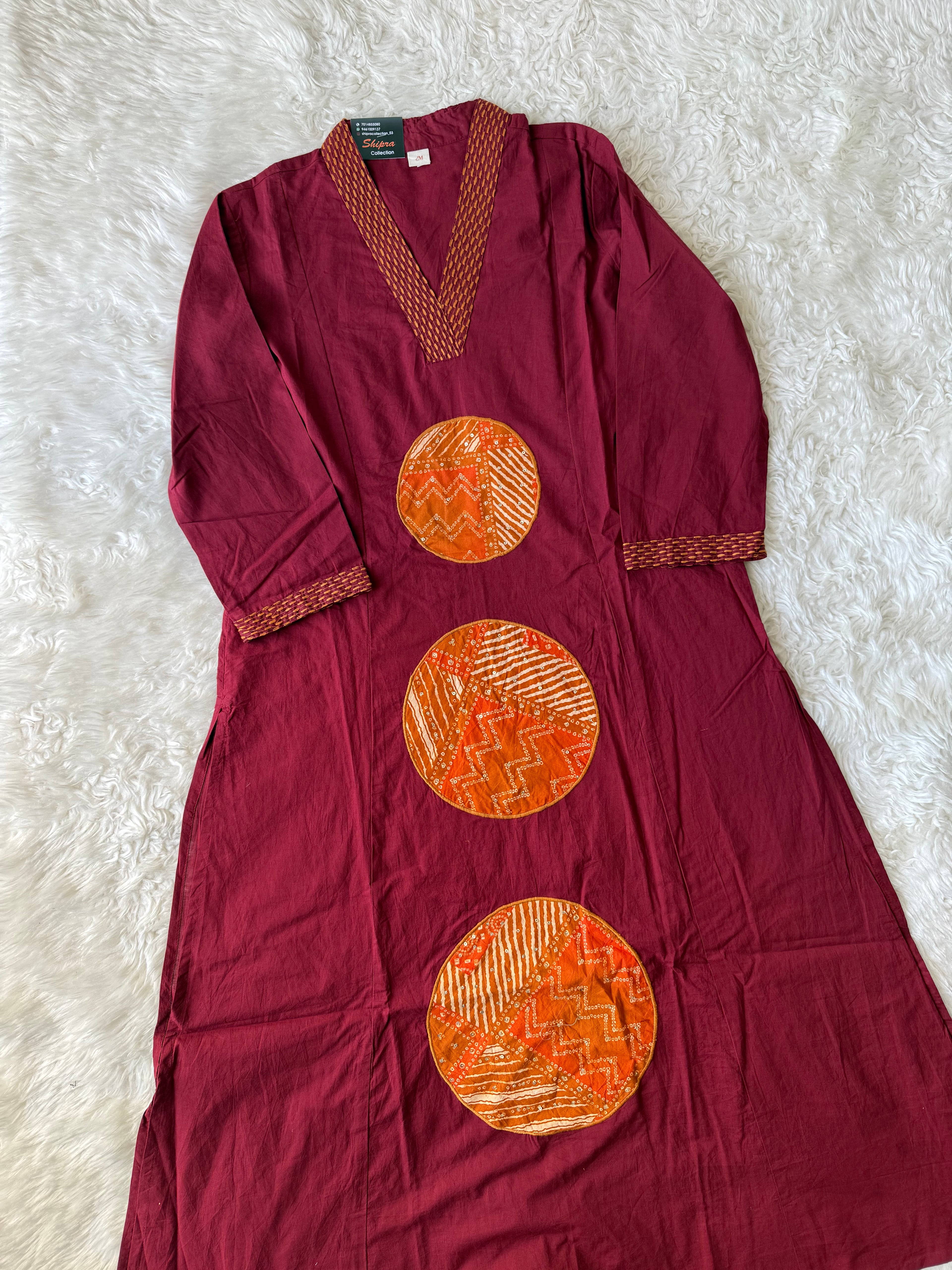 Premium Cotton Kurti Pant Dupatta Set