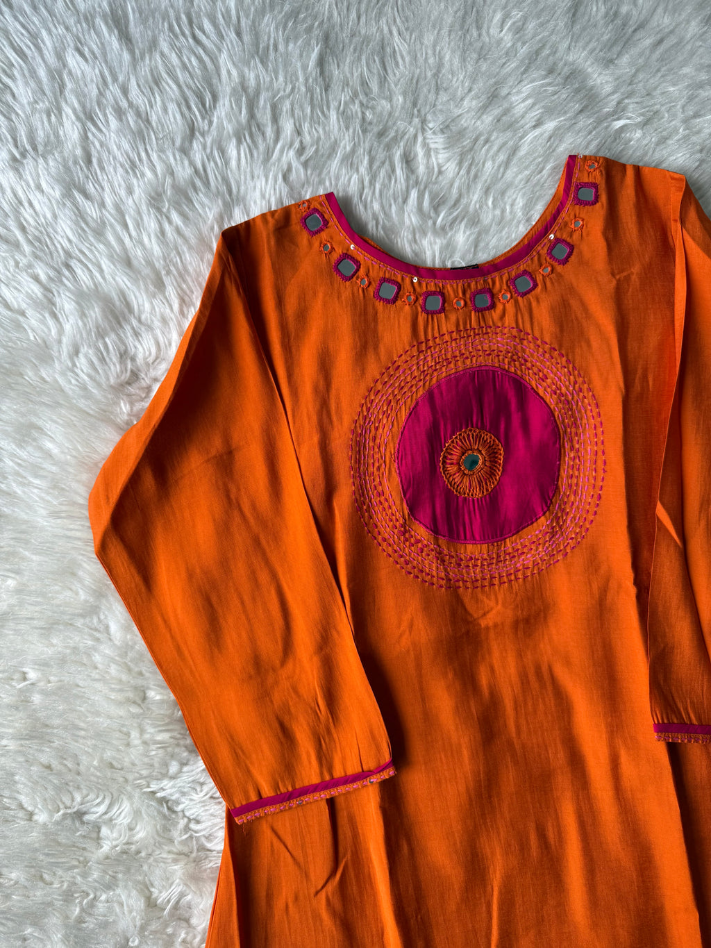 Roman Silk Kurti Plazo Dupatta Set