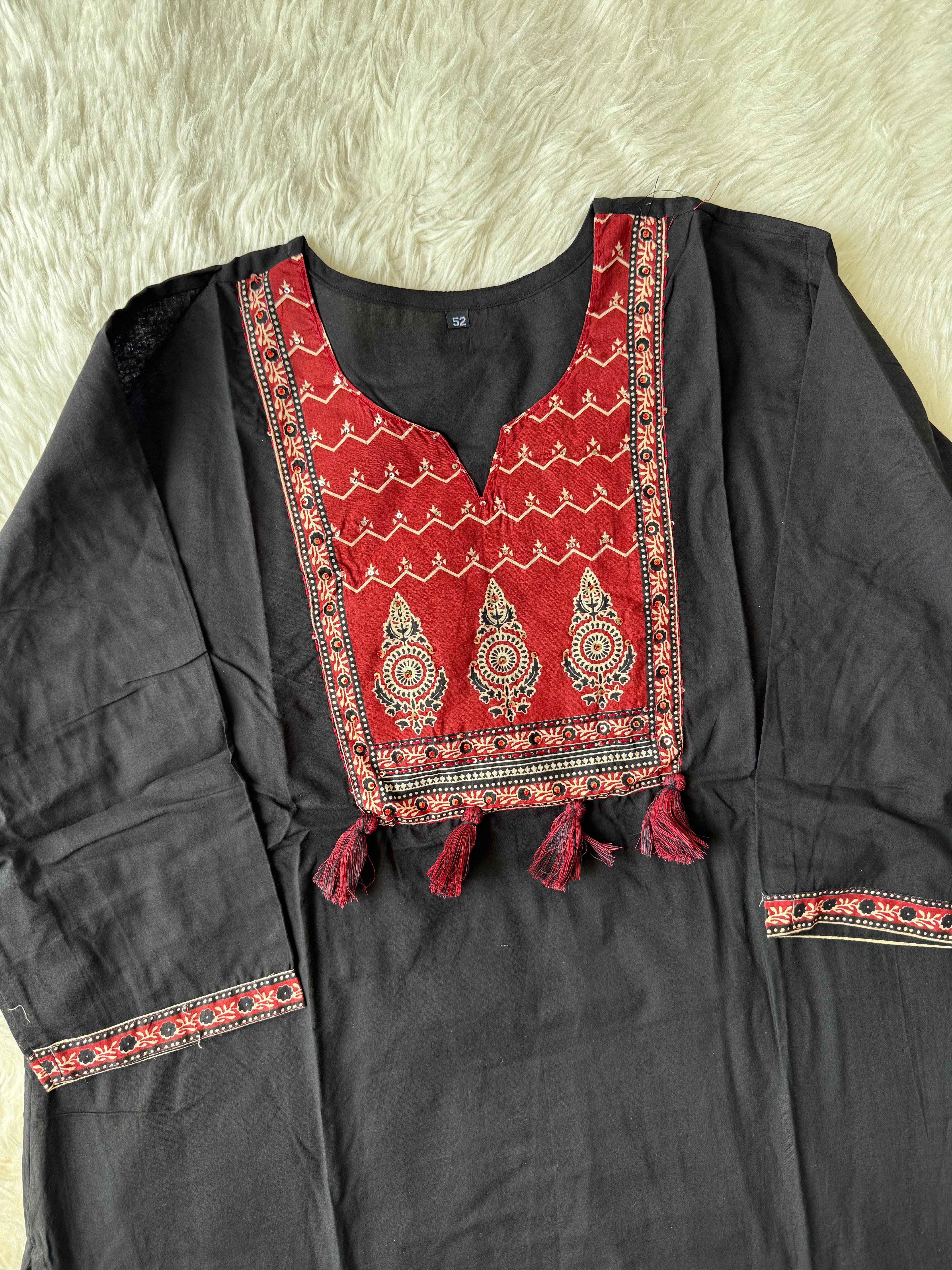 Pure Cotton Kurti Pant Dupatta Set