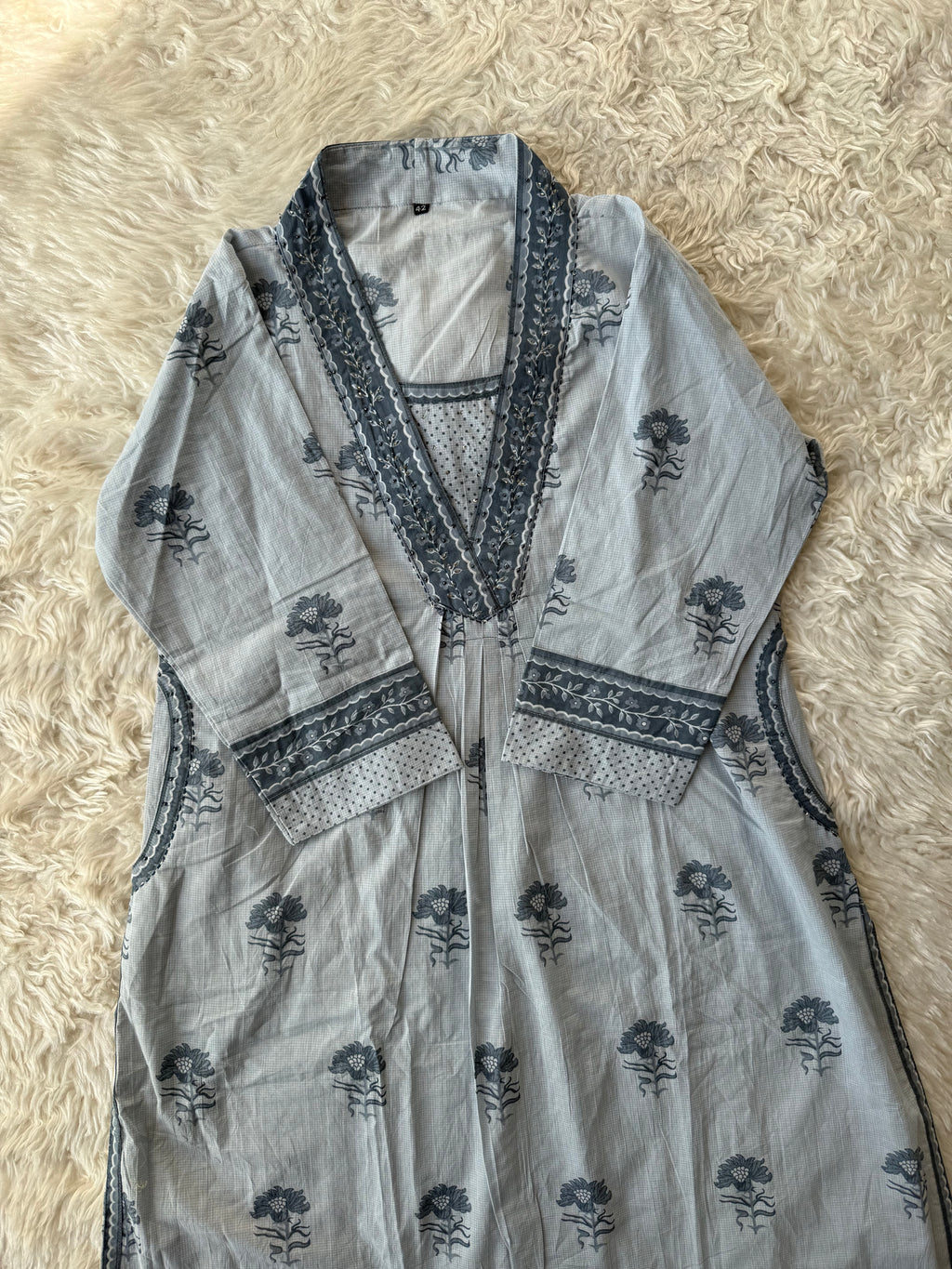 Premium Cotton Kurti Pant Dupatta Set