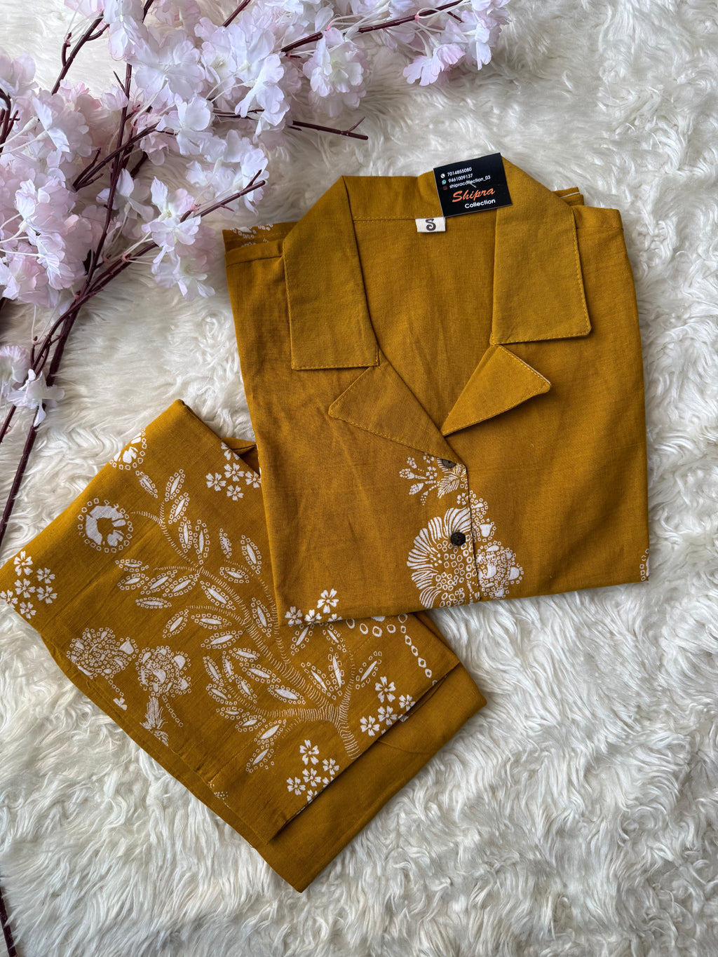 Soft Khadi Cotton Co-ord Set