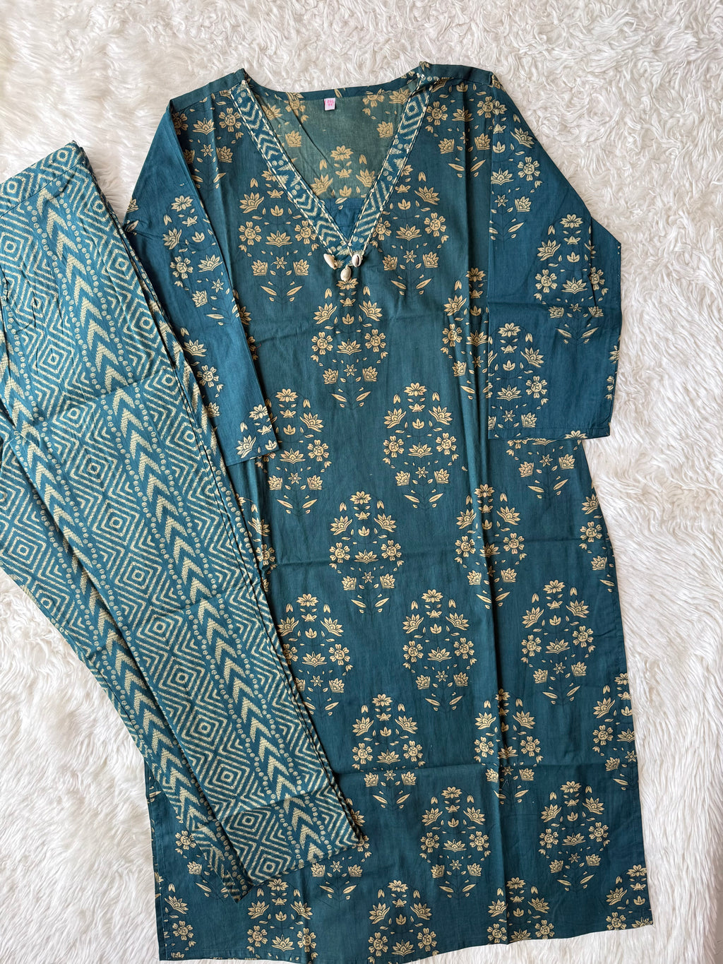 Premium Cotton Kurti Pant Set