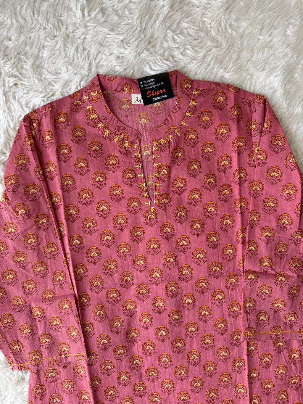 Premium Cotton Kurti Farshi Salwar Set