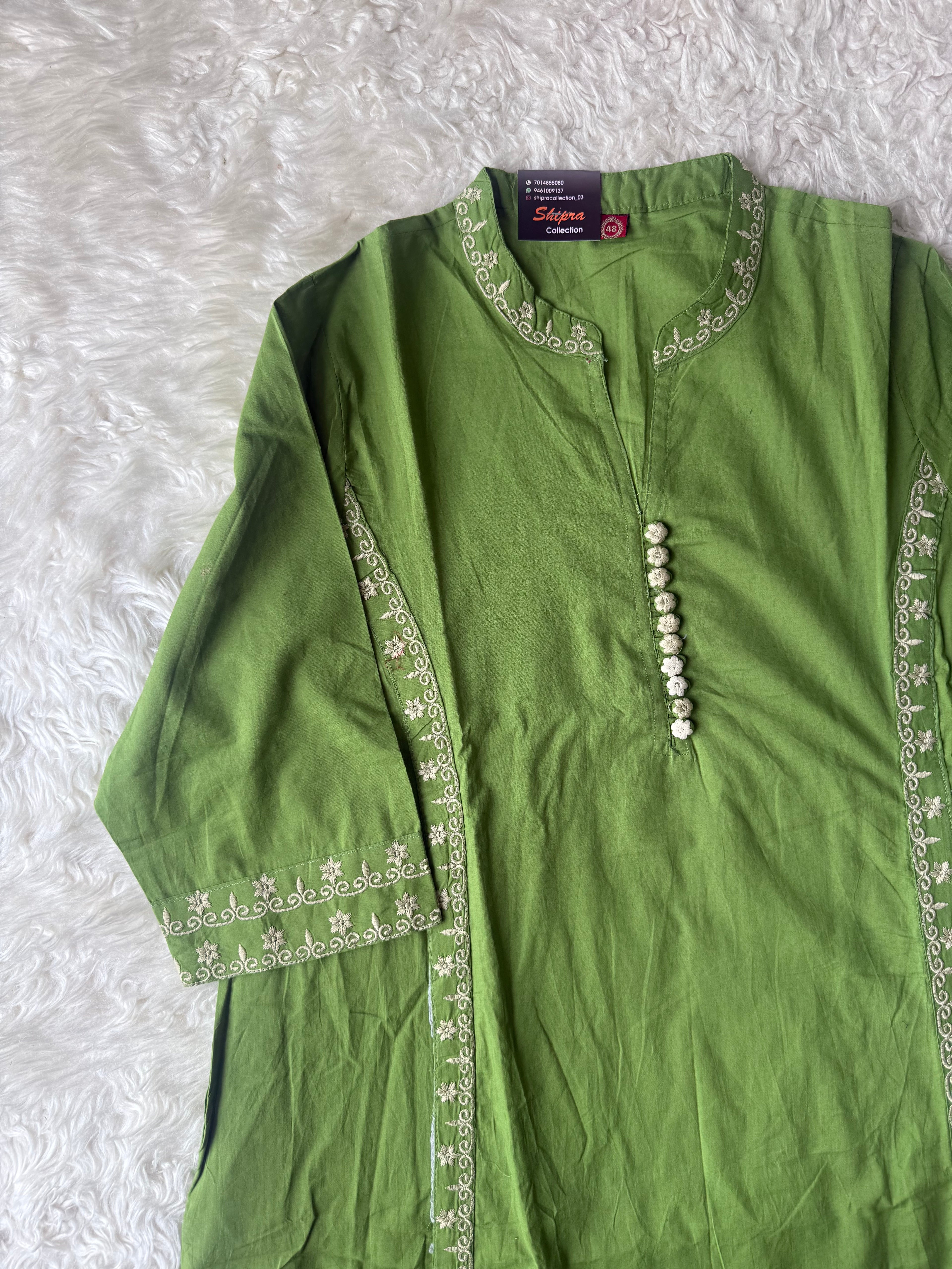 Budget Friendly Kurti Pant Dupatta Set